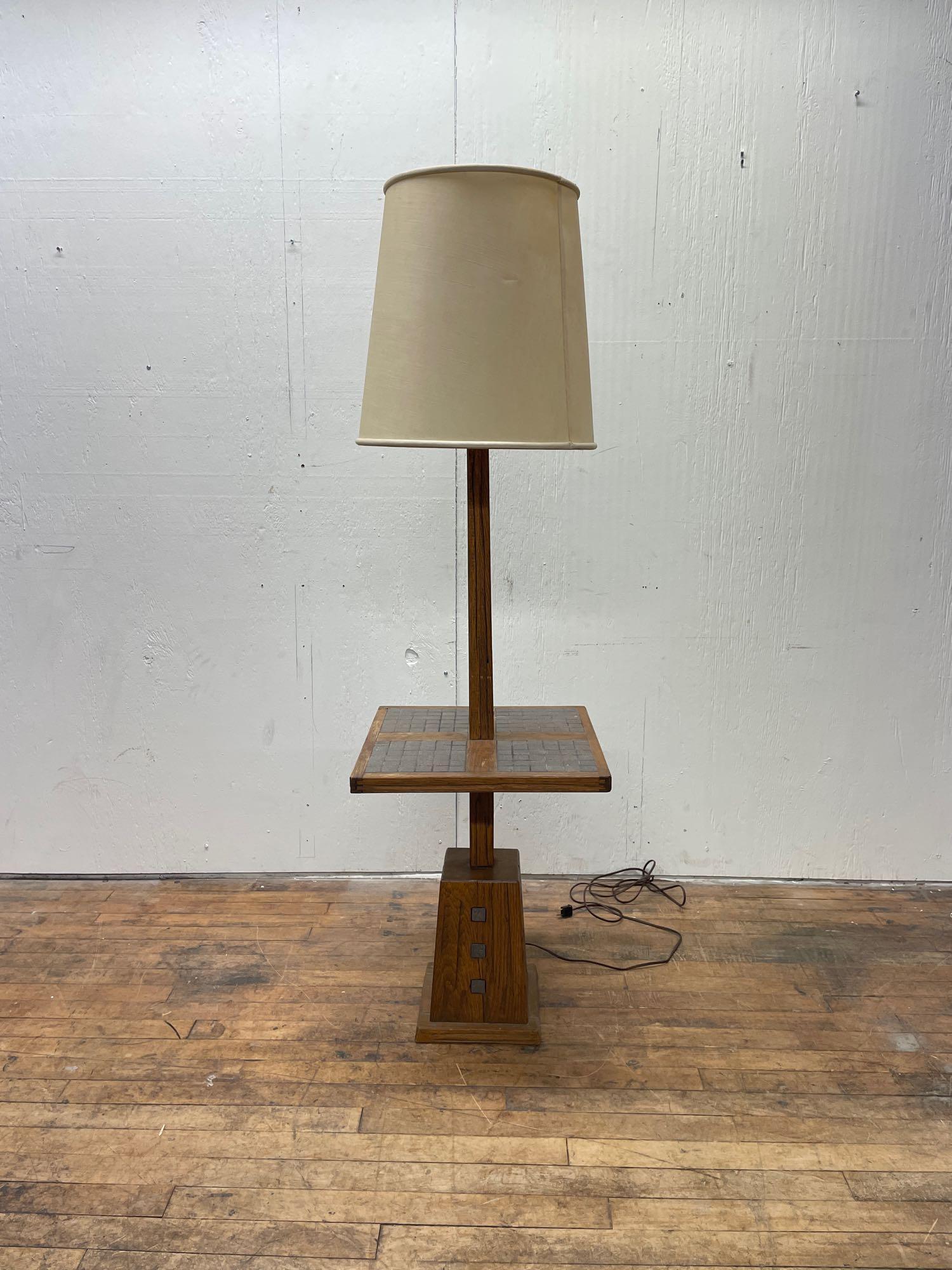 Ranch Oak MidCentury Floor Lamp (0308) on Mar 11, 2022 Briggs