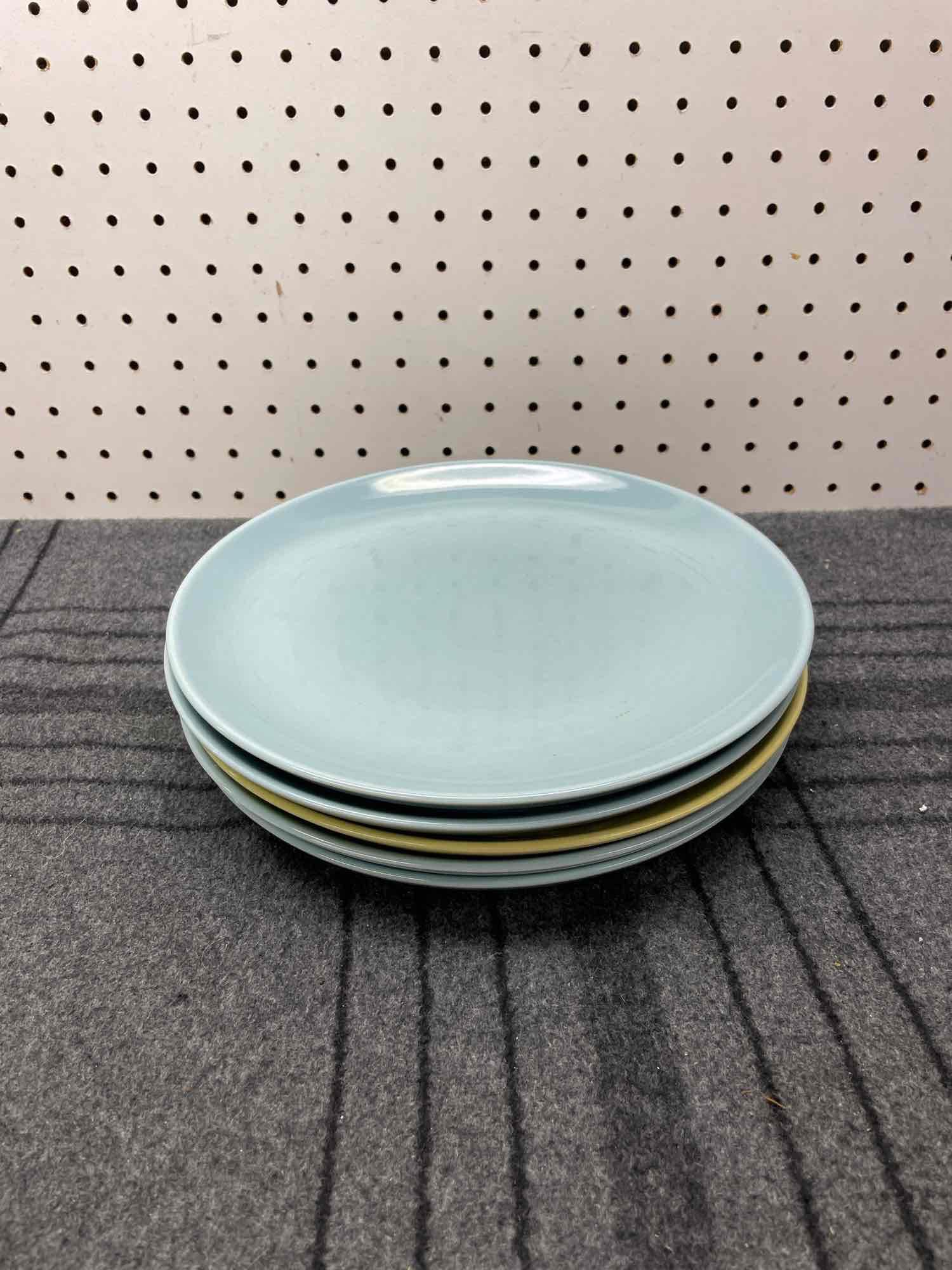 Five Russel Wright Casual China Dinner Plates (1 of 6)