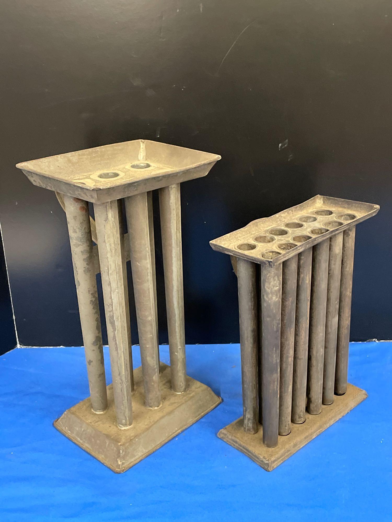 Two Tin Candlemolds (1 of 4)