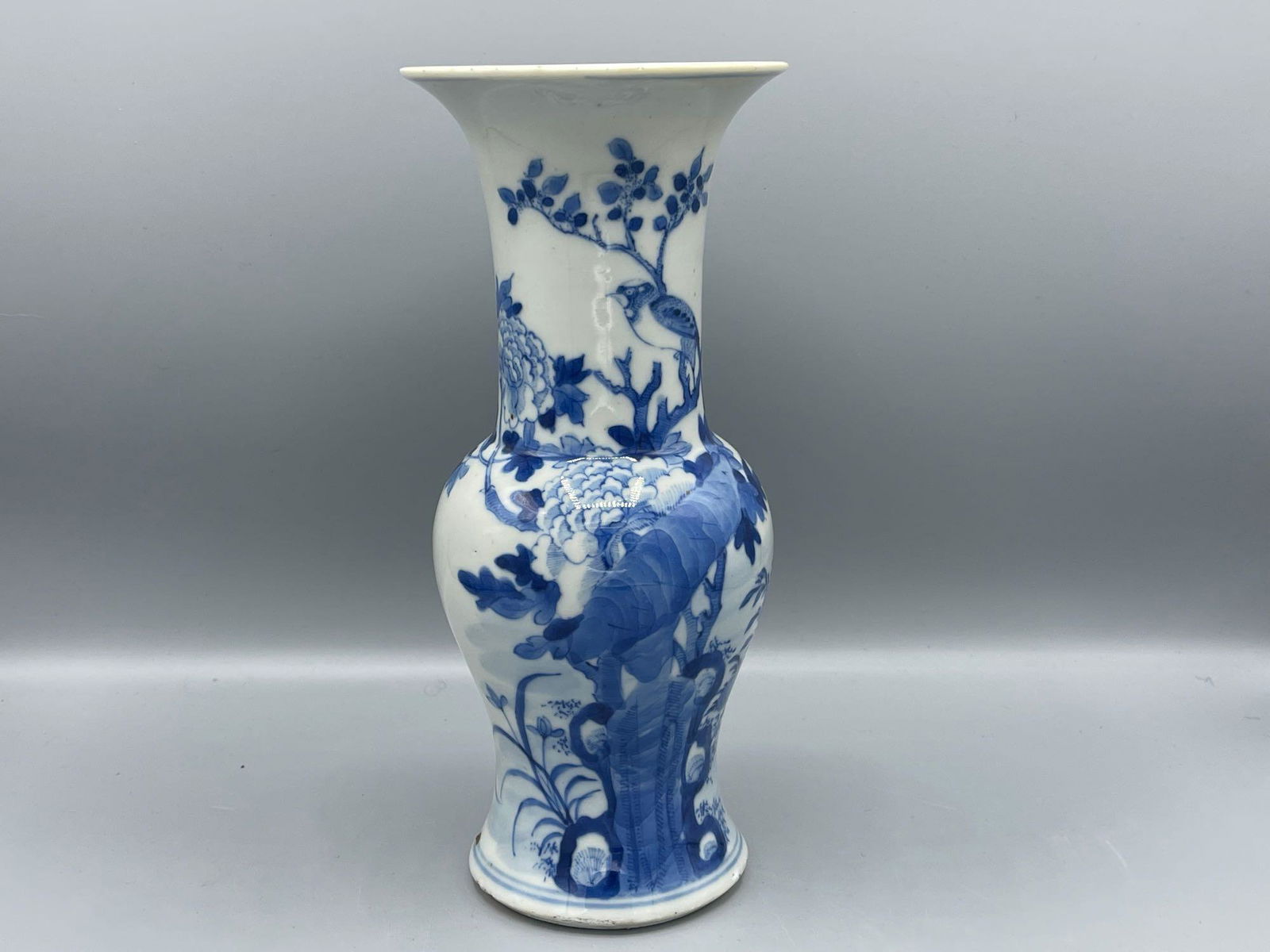 Chinese Blue & White Porcelain Vase (1 of 6)