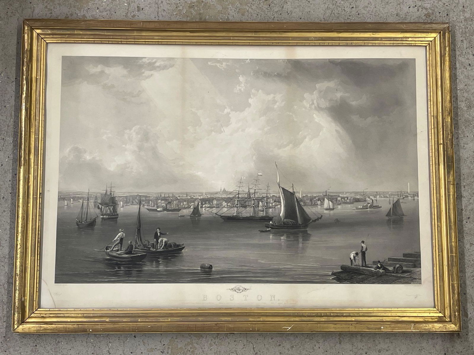 J.W. Hill. Engraving, Boston (1 of 8)