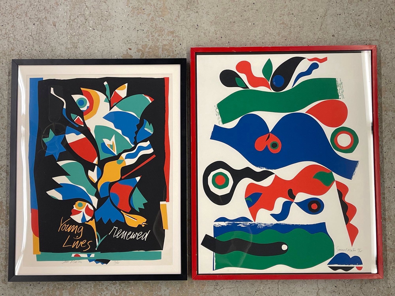 Two Samuel Maitin Signed Lithographs (1 of 8)