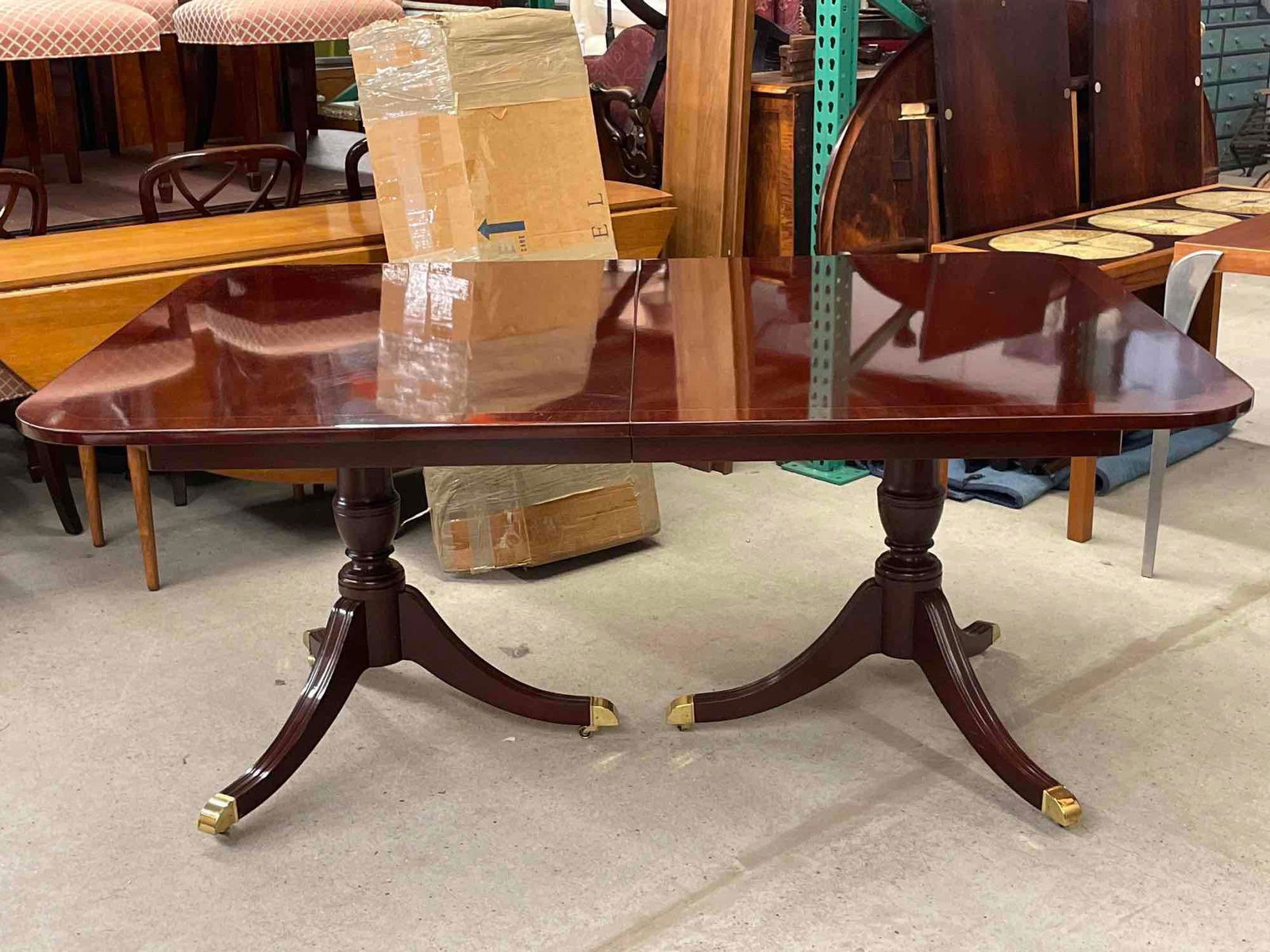 Kindel Extension Mahogany Dining Table