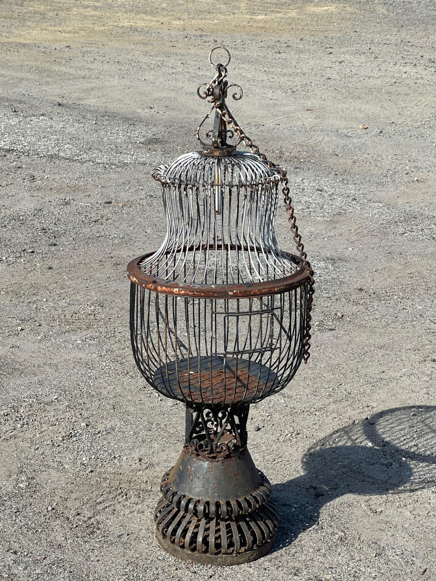 Two Piece Iron Birdcage (1 of 5)