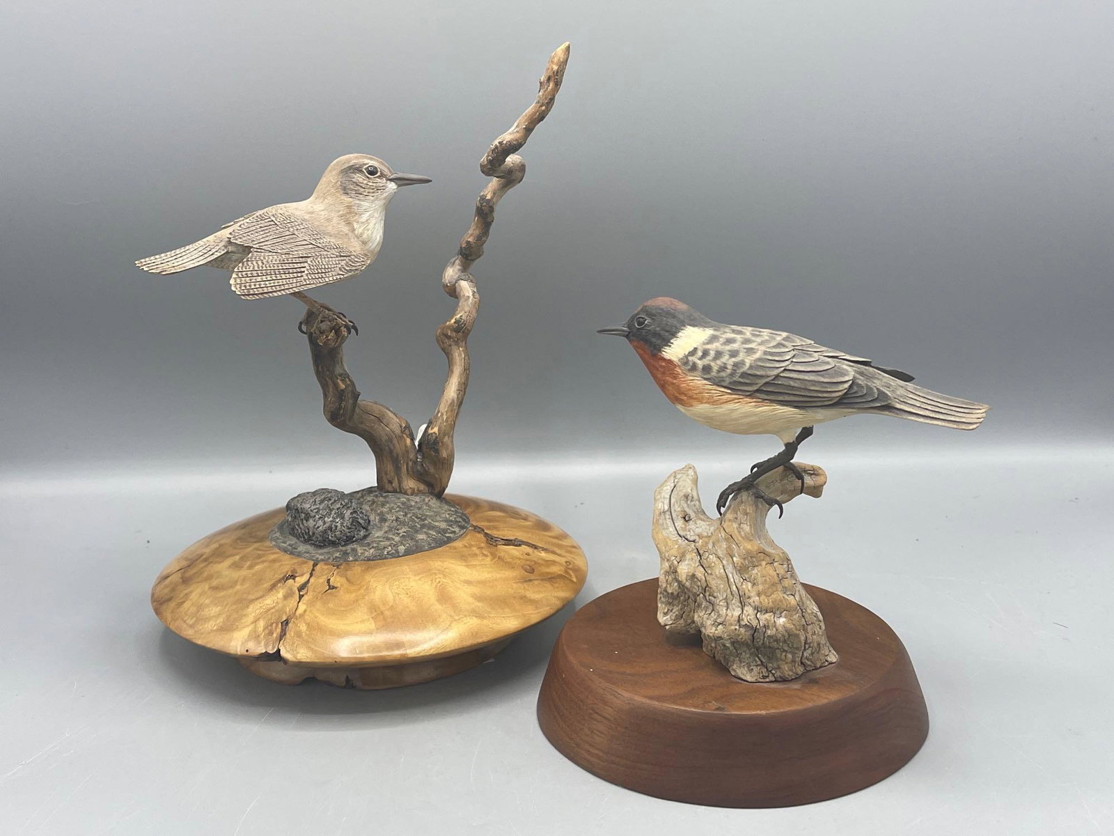 Two Tom Ahren Bird Carvings (1 of 9)
