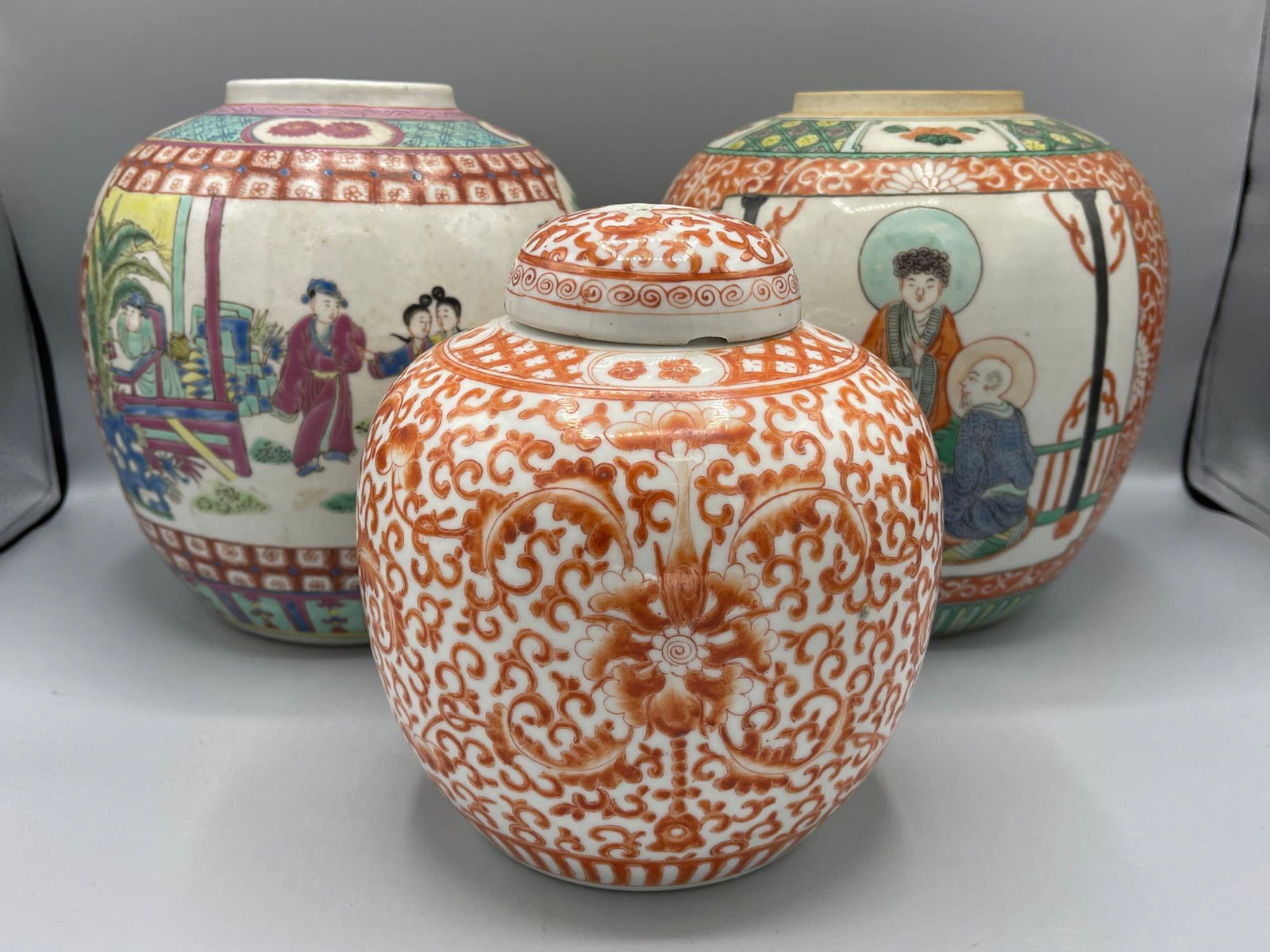 Three Chinese Ginger Jars (1 of 13)
