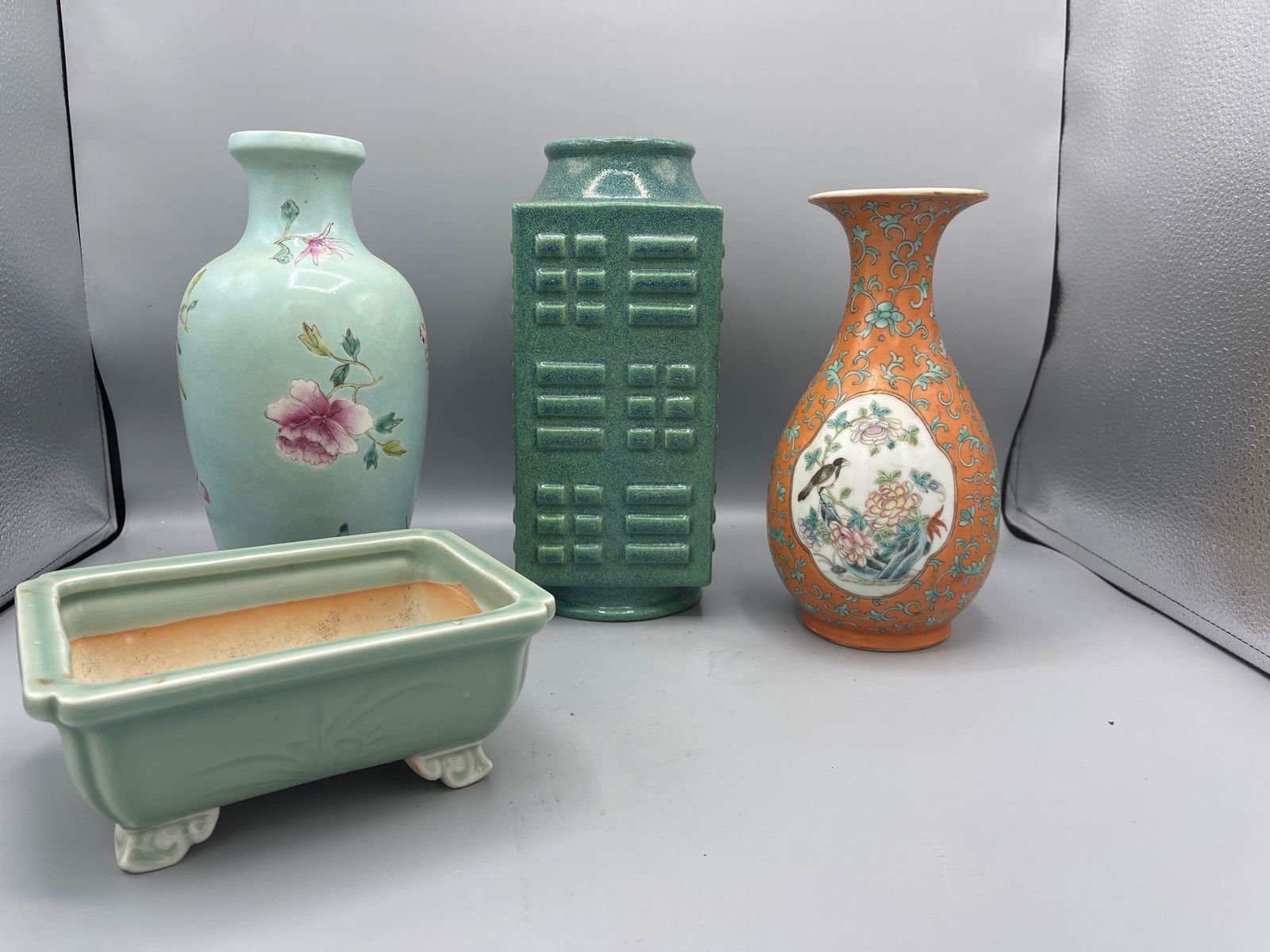 Four Asian Porcelain Vases (1 of 13)