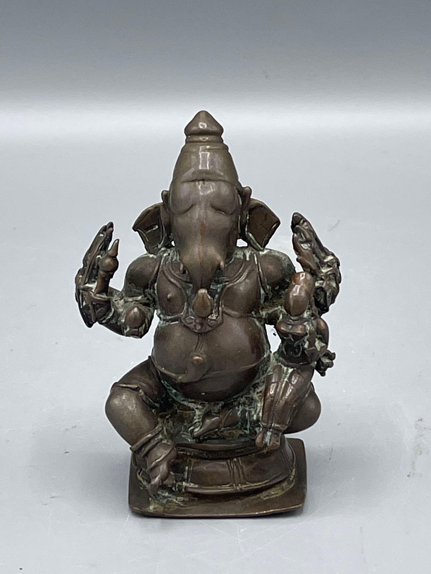 Bronze Ganesha Sculpture (1 of 6)