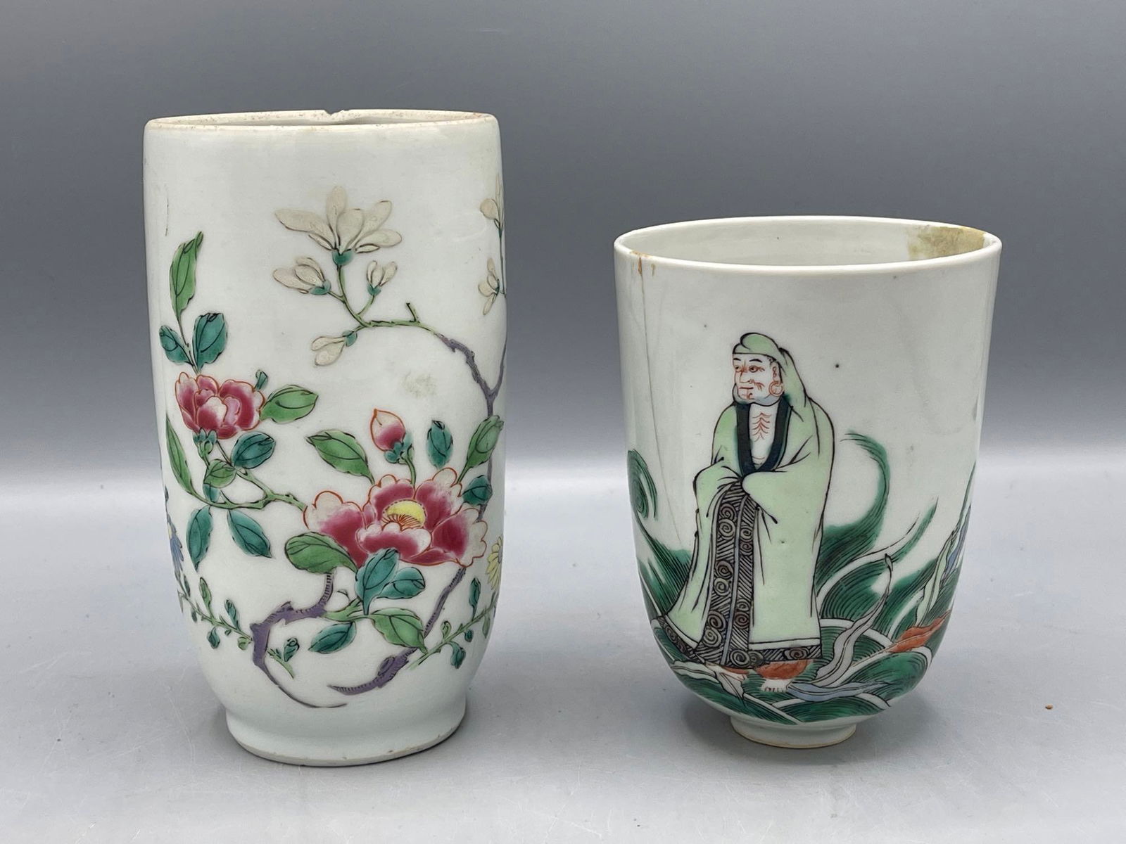 Two Japanese Porcelain Vases (1 of 9)