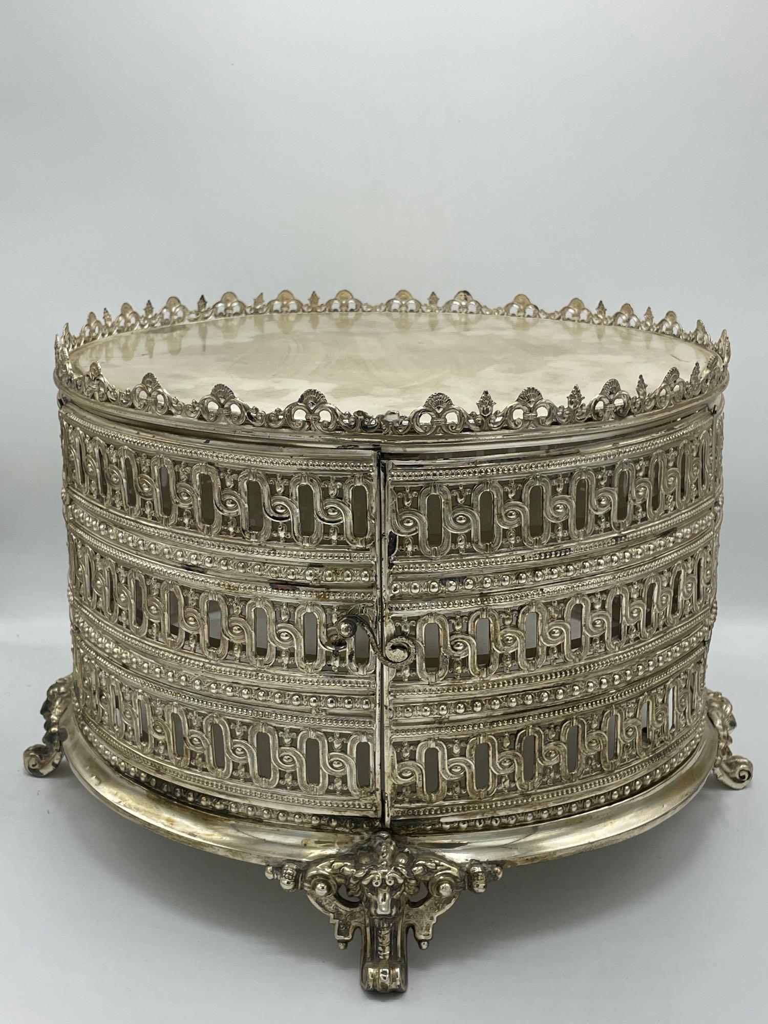 Posen 800 Silver Pastry Stand (1 of 7)