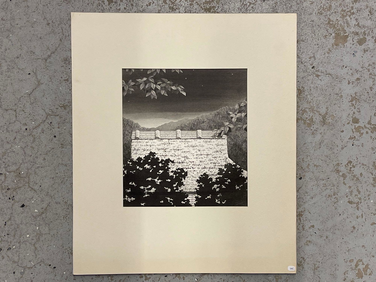 Ryohei Tanaka Etching, Moon Shadows (1 of 4)