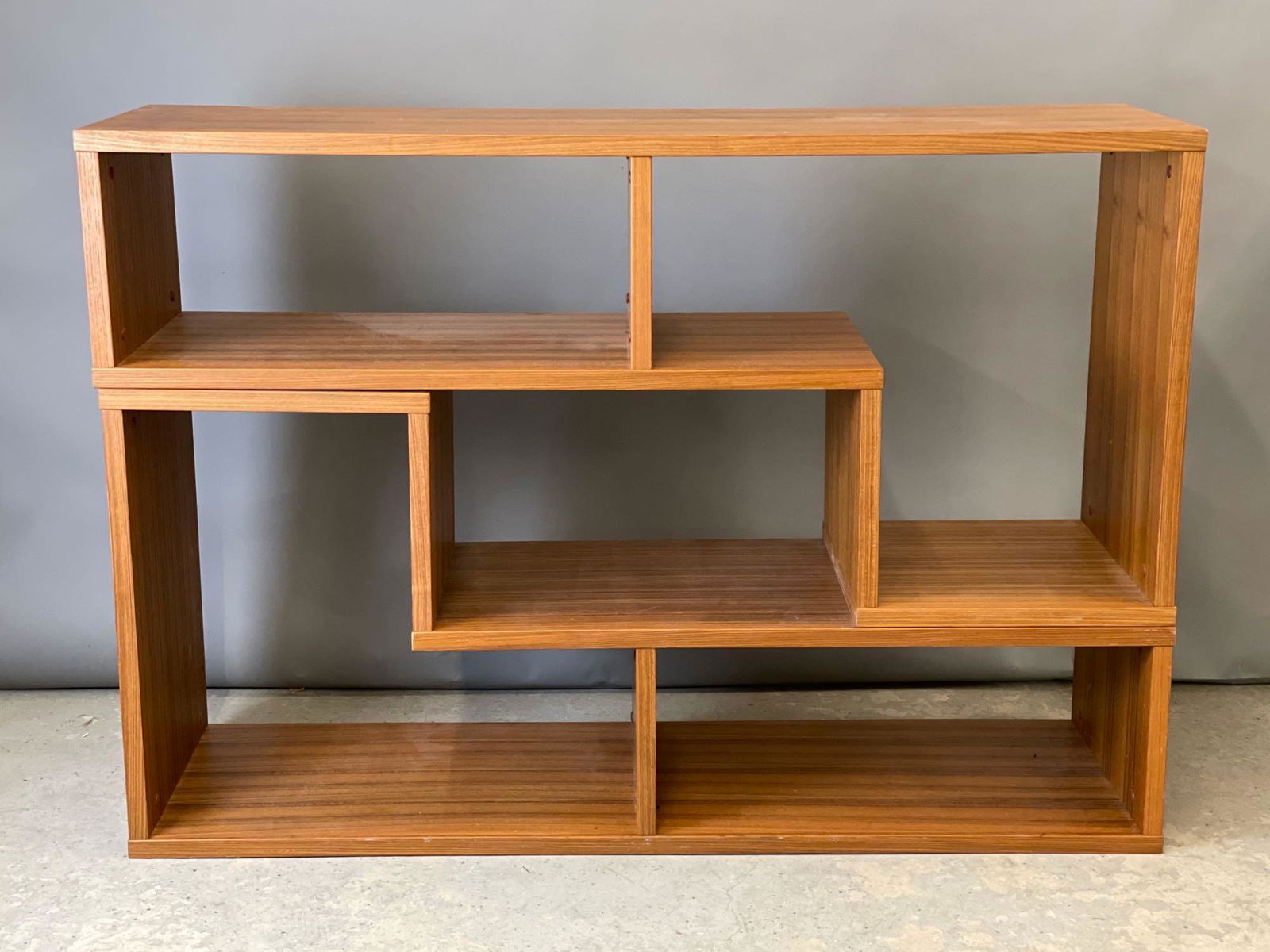 Teak Two-part Modular Bookcase (1 of 6)