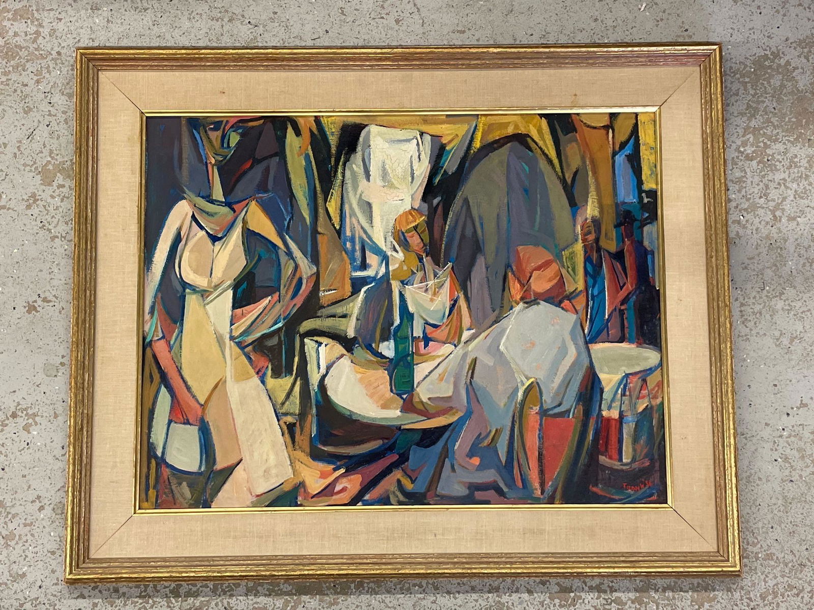 Frank Kent. Oi/Panel, Boulevard Cafe (1 of 5)