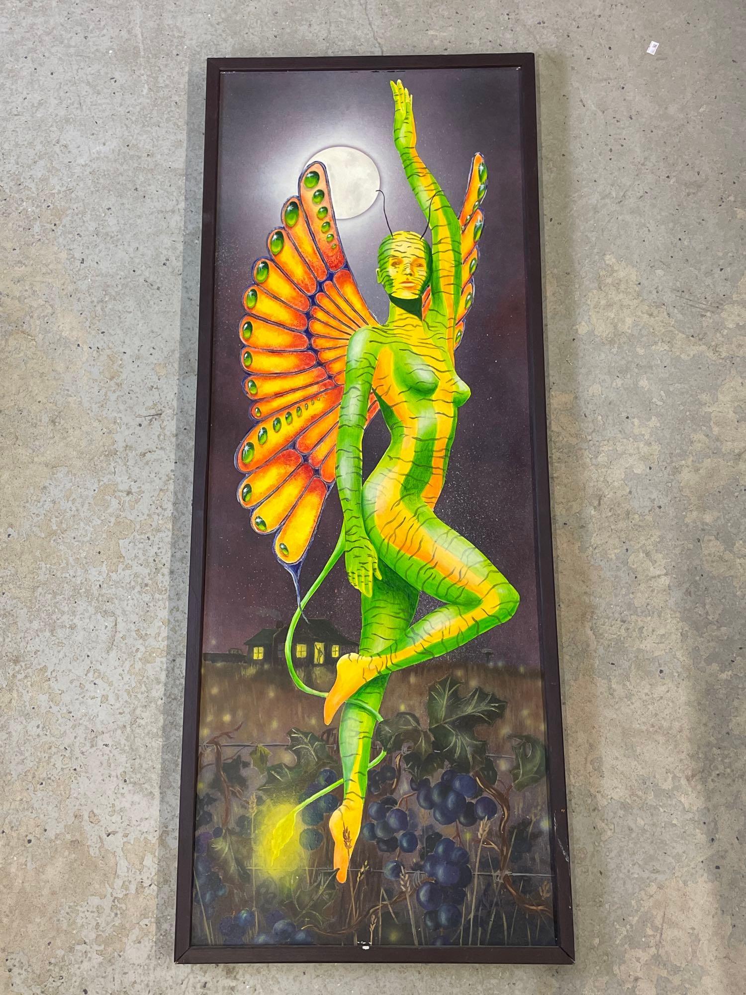 Michael Morris. Acrylic/Panel, Field Fairy (1 of 5)