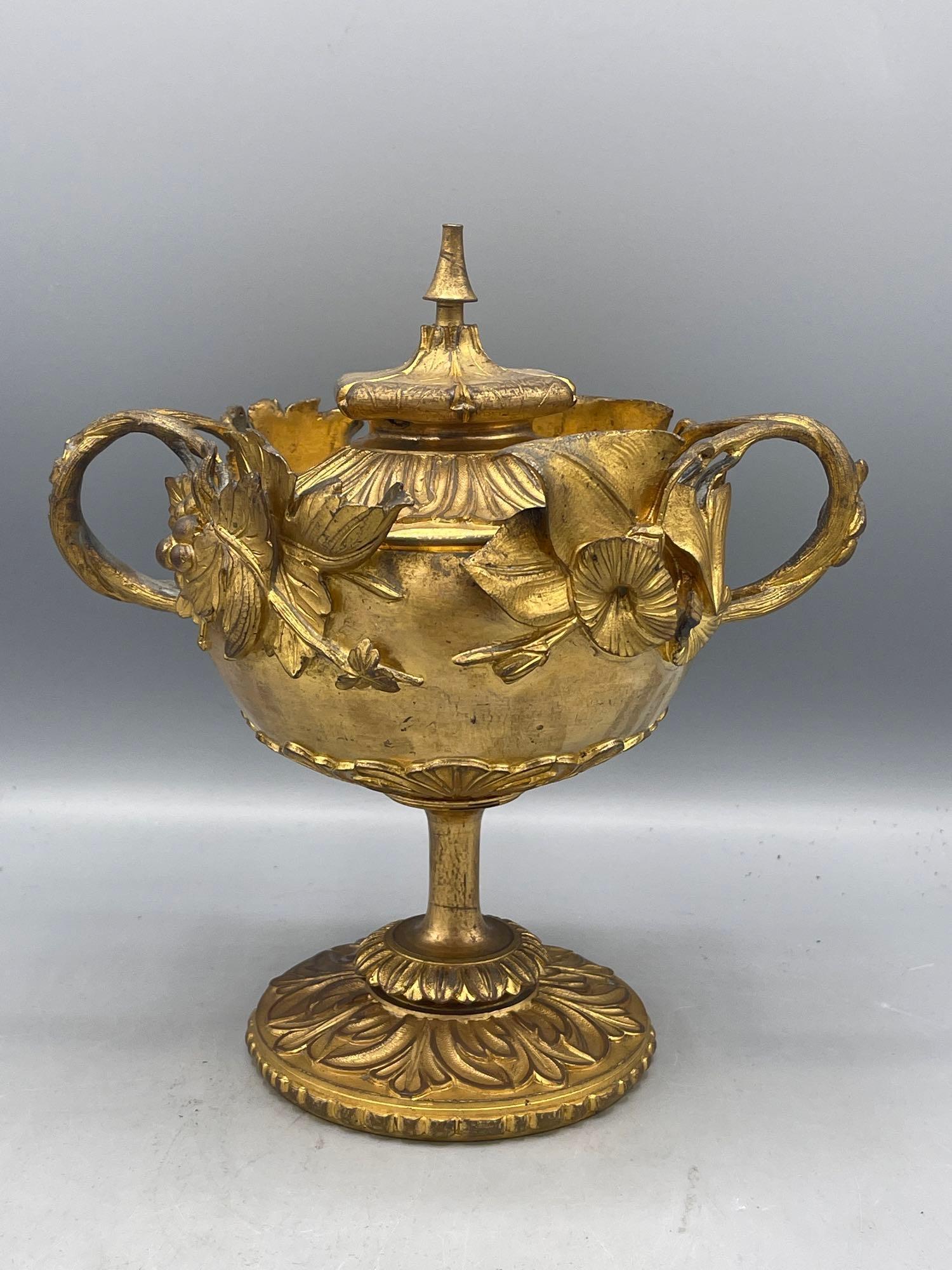Alphonse Giroux Gilt Candy Dish (1 of 10)