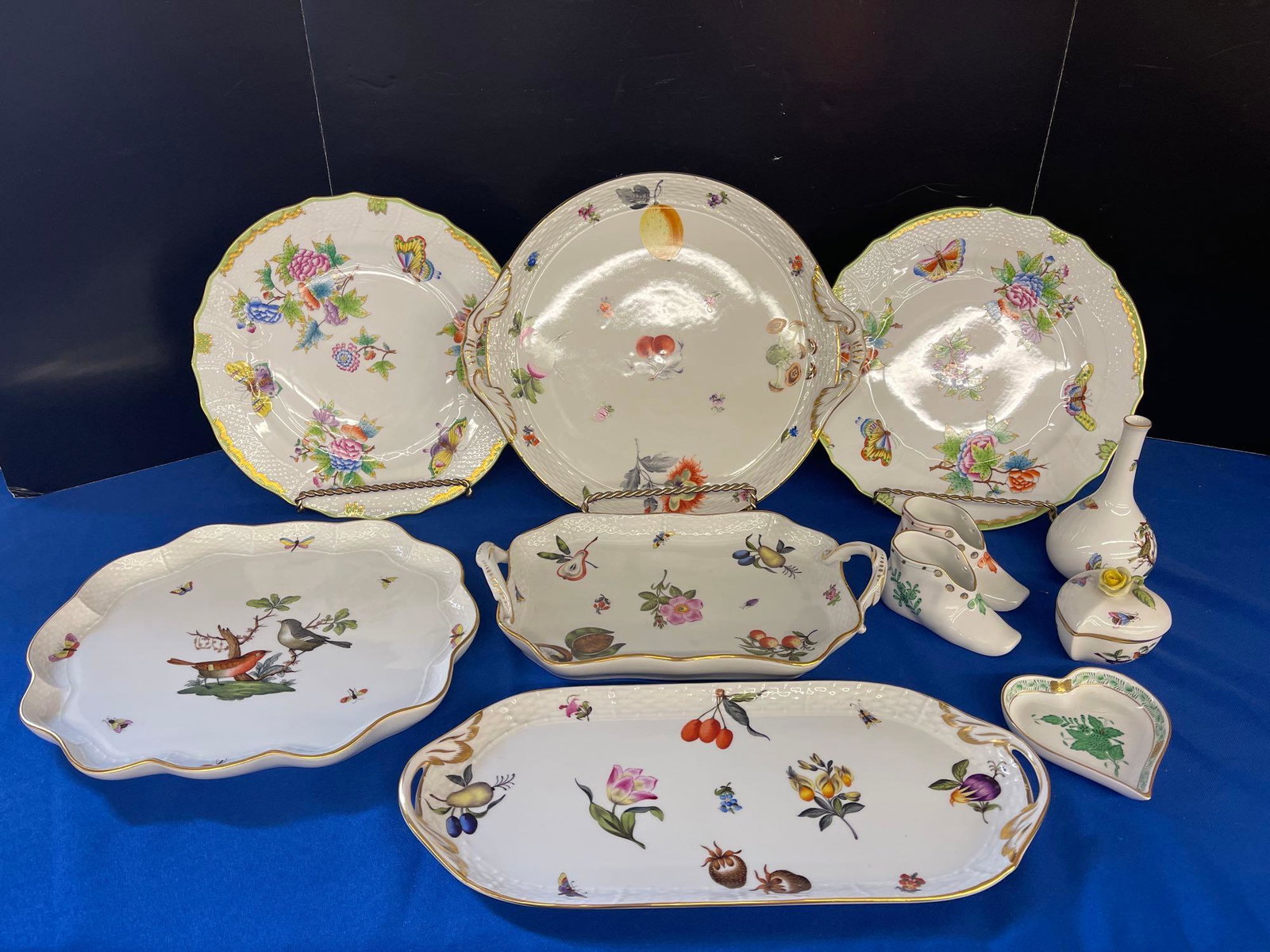 39 Pcs Herend Hungary Porcelain (1 of 13)