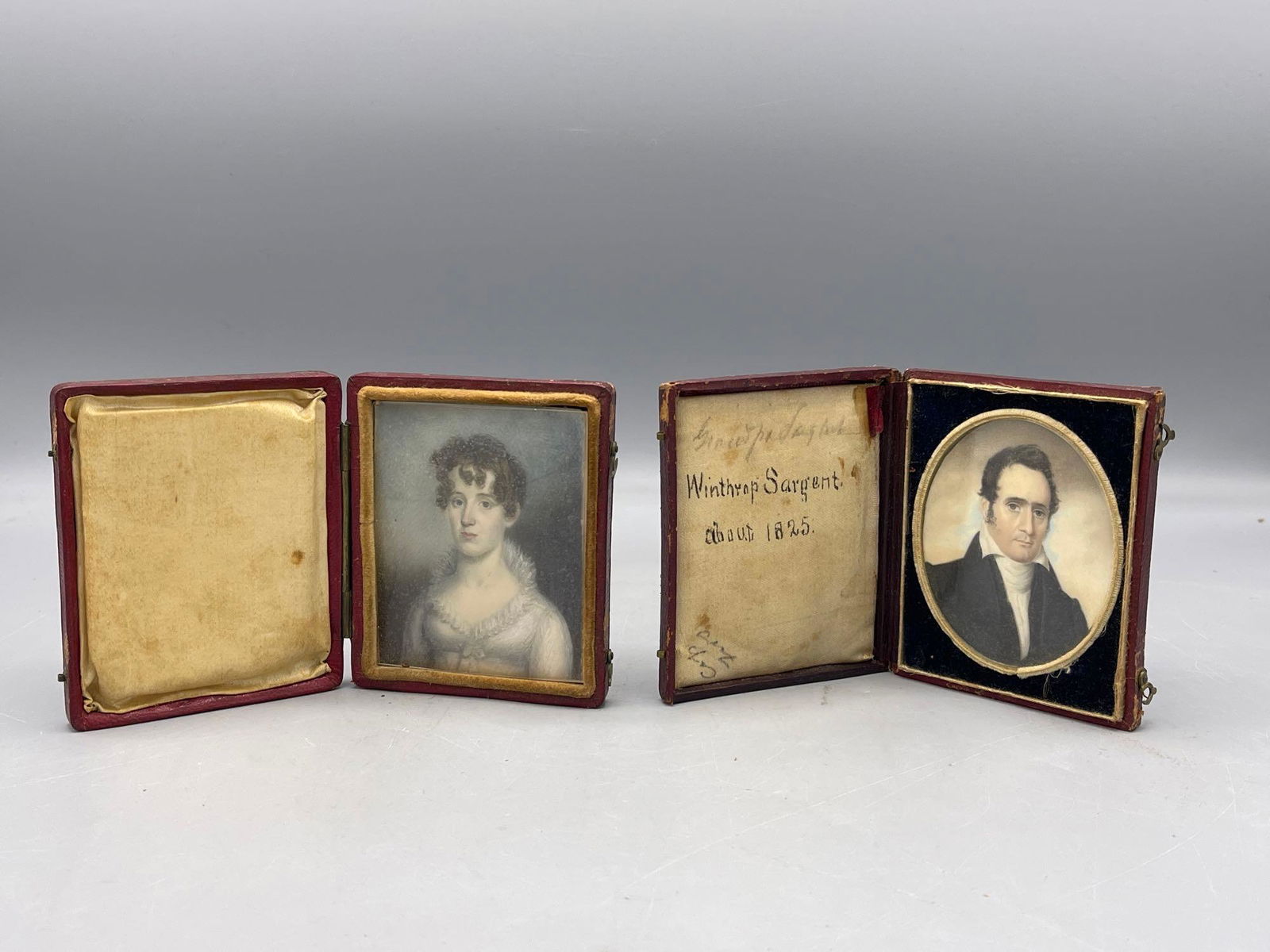 Two Miniature Sargent Portraits (1 of 8)