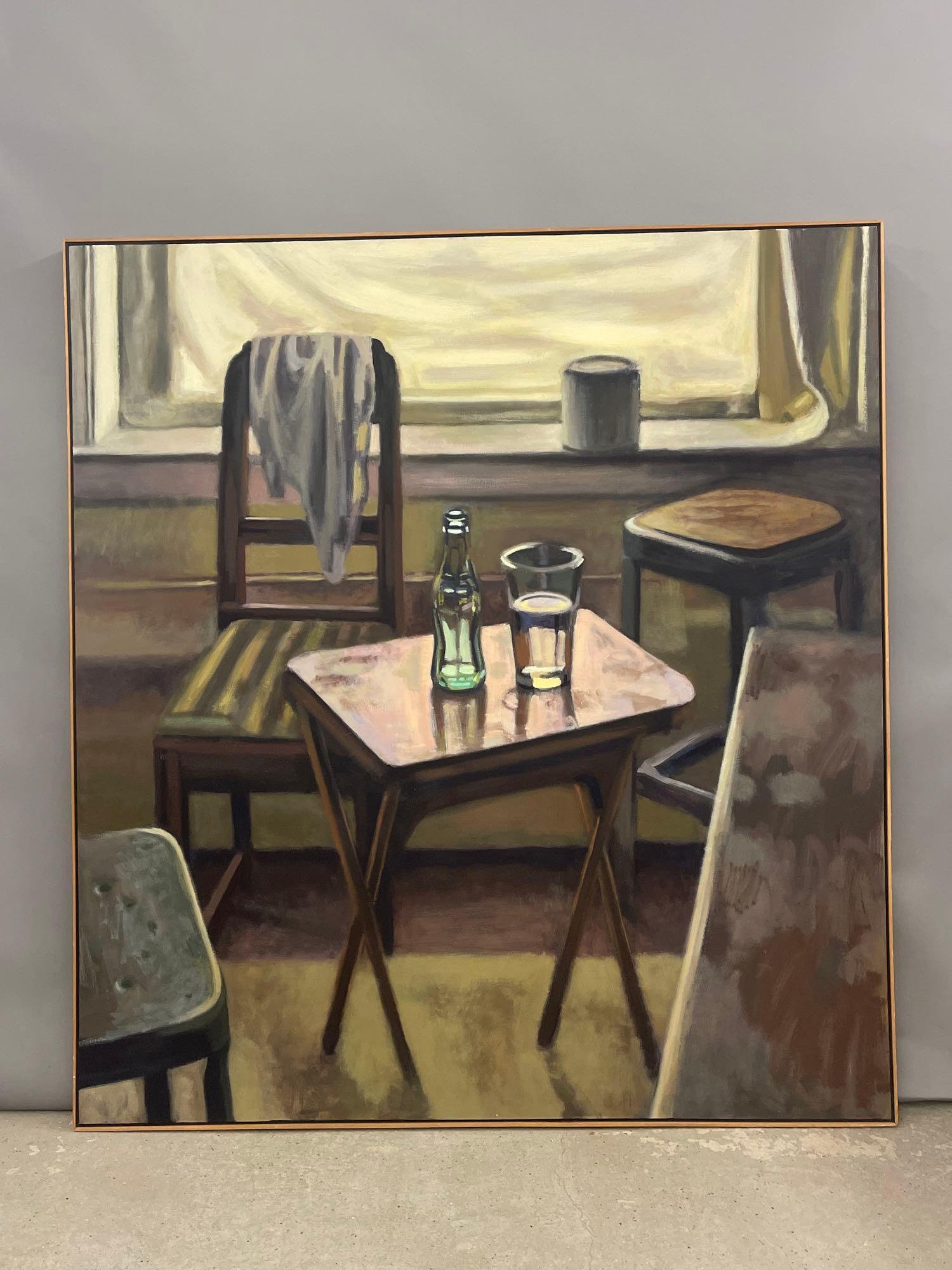 William Hudders. Oil/Canvas, Interior Scene (1 of 5)