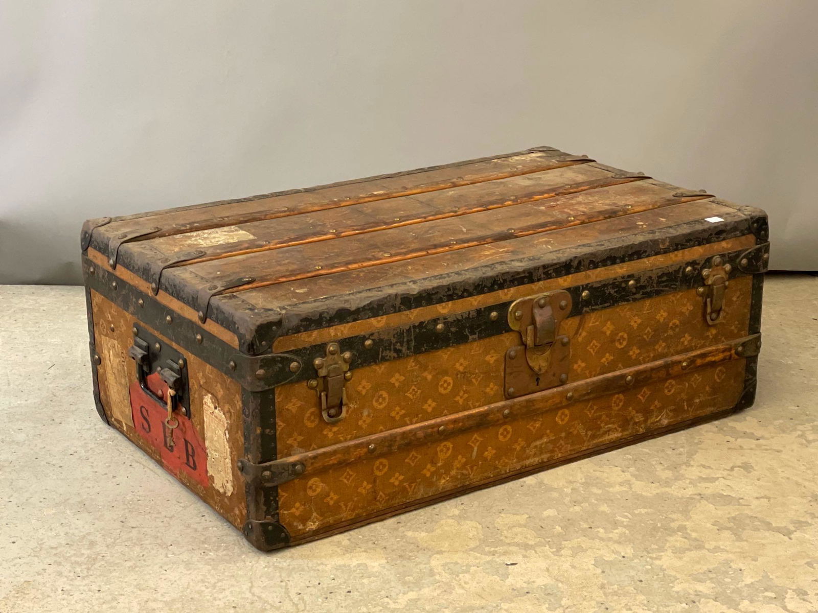Louis Vuitton Monogram Steamer Trunk (1 of 9)