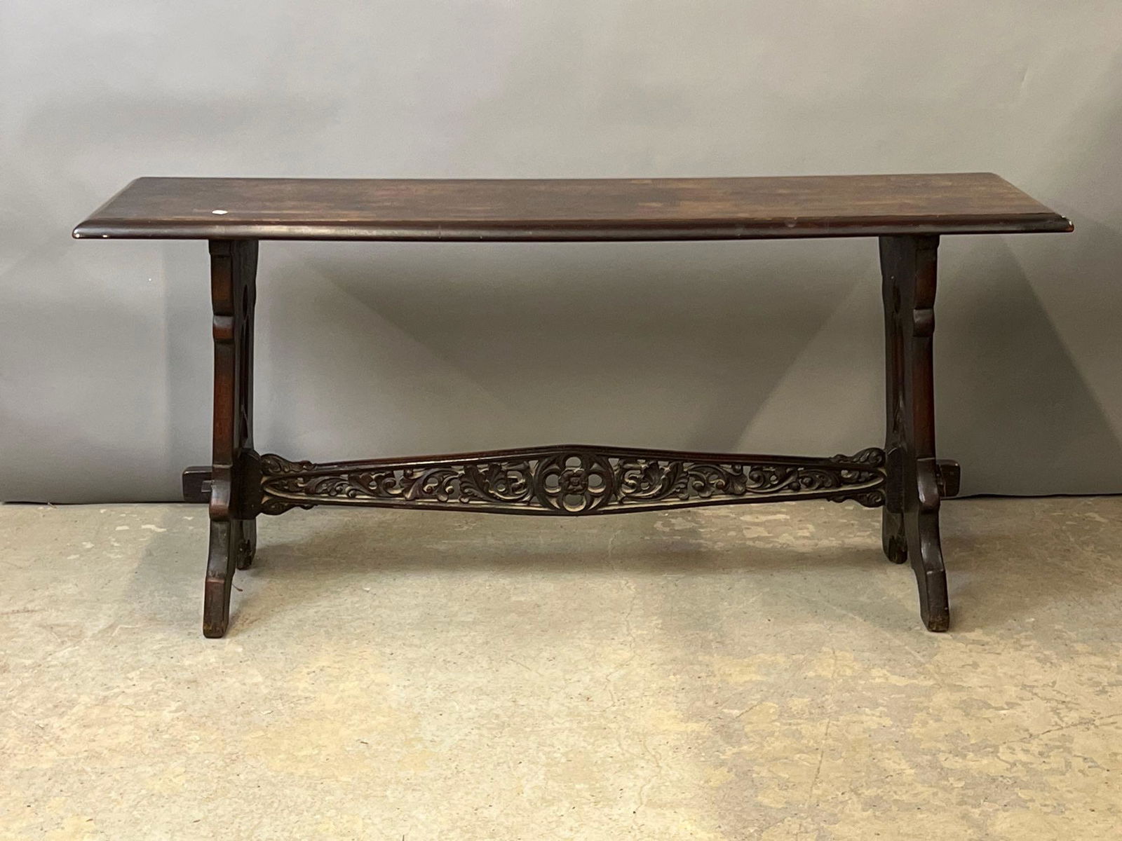 Gothic Carved Hall Table (1 of 6)