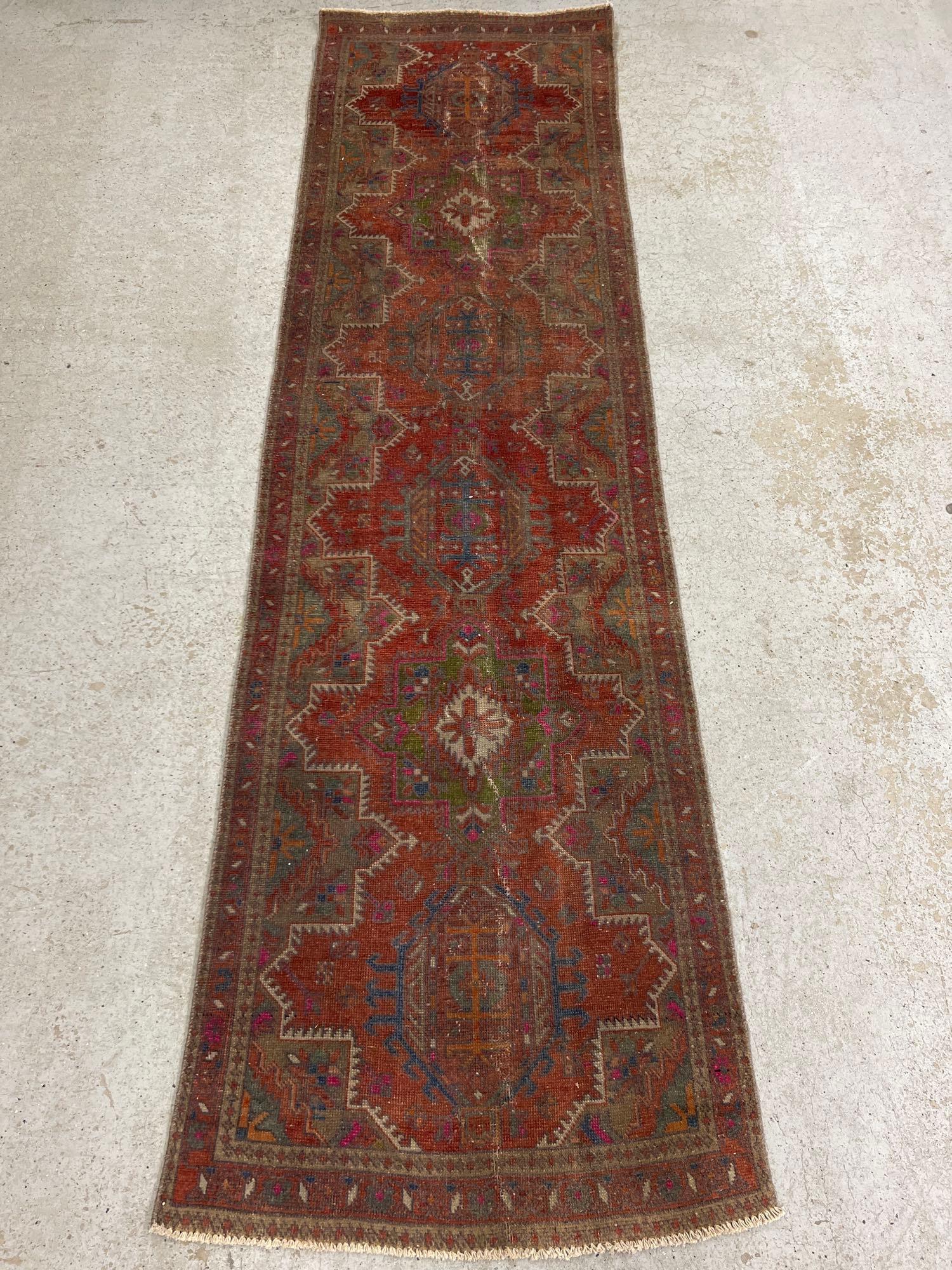 Caucasian-style Runner, 12ft x 3ft 5in (1 of 5)