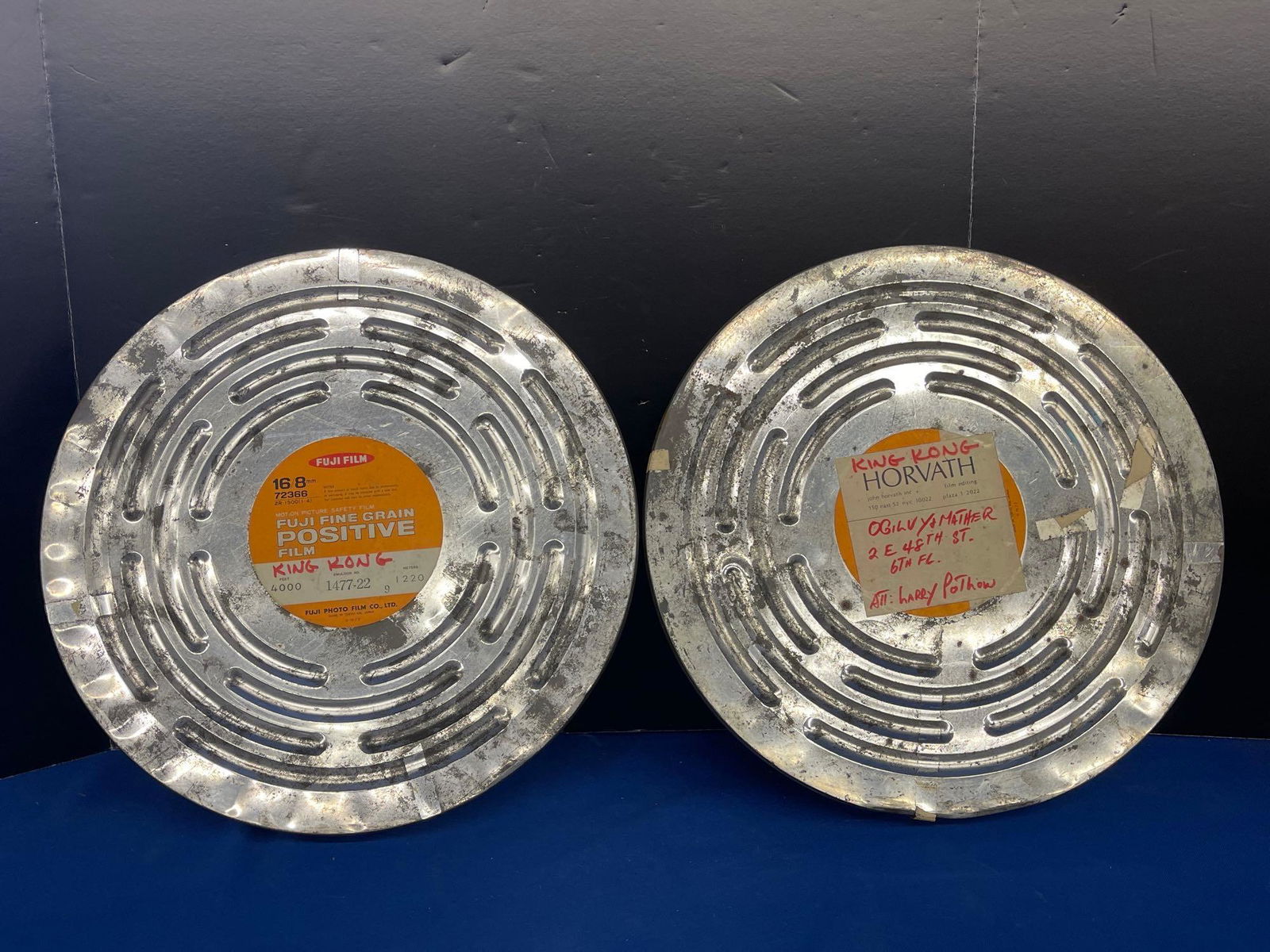 Two 16mm Film Reels: King Kong (1 of 3)