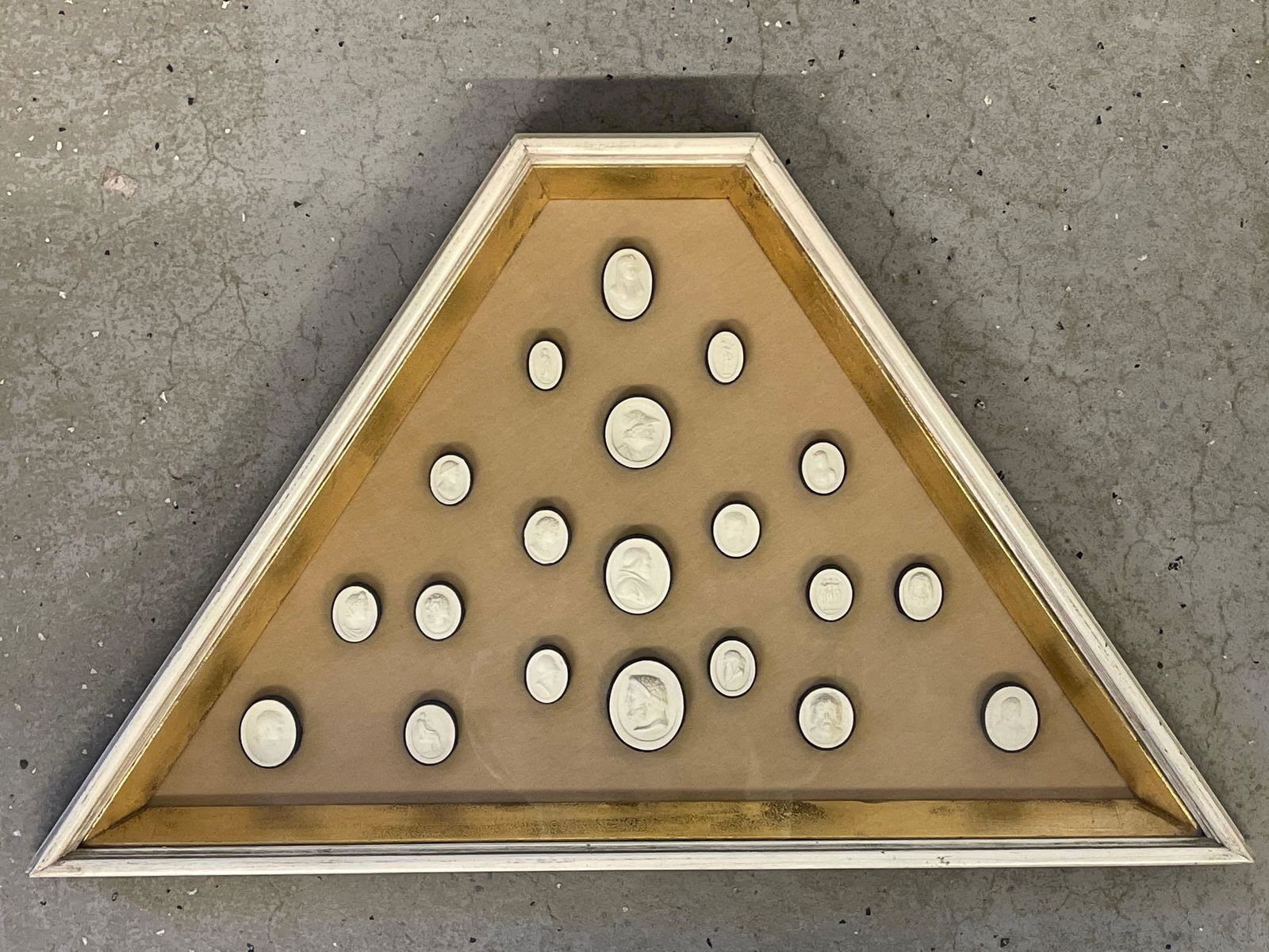 Framed Plaster Intaglio Set (1 of 5)