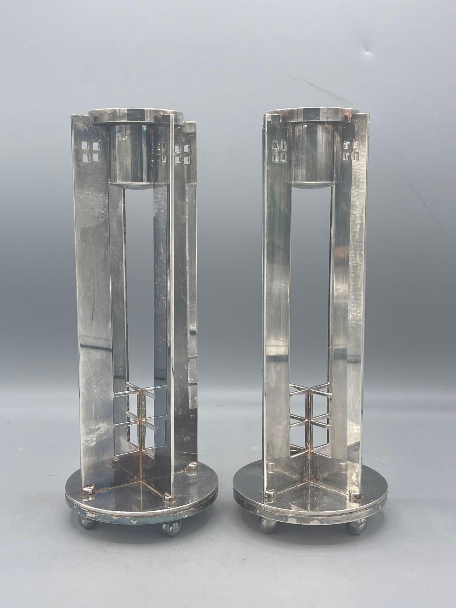 Pair of Swid Powell Candlesticks (1 of 4)