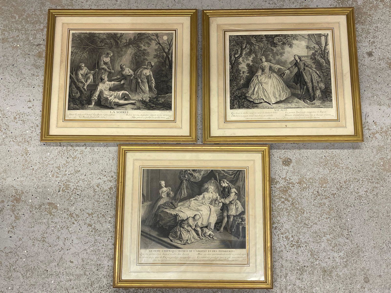 Three Antique Engravings (1 of 13)