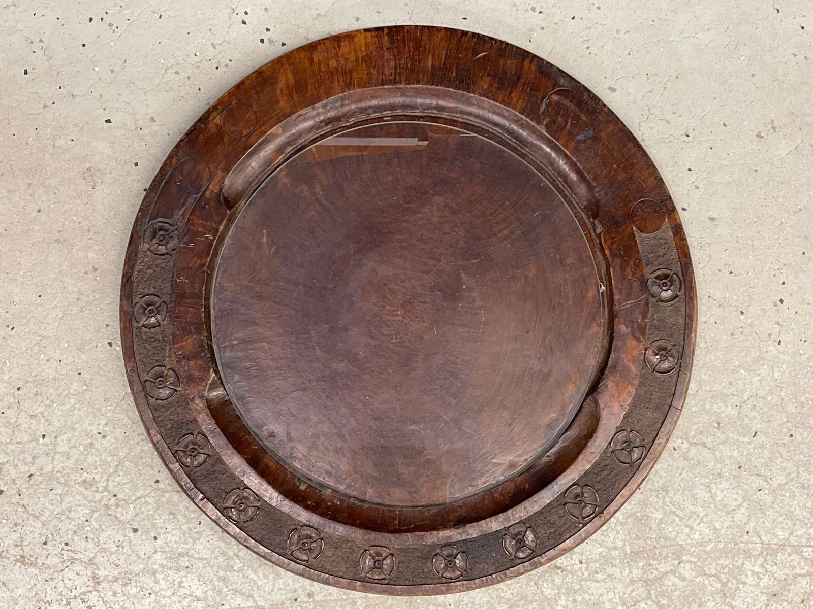 Delaware Valley Burl Wood Tray (1 of 4)