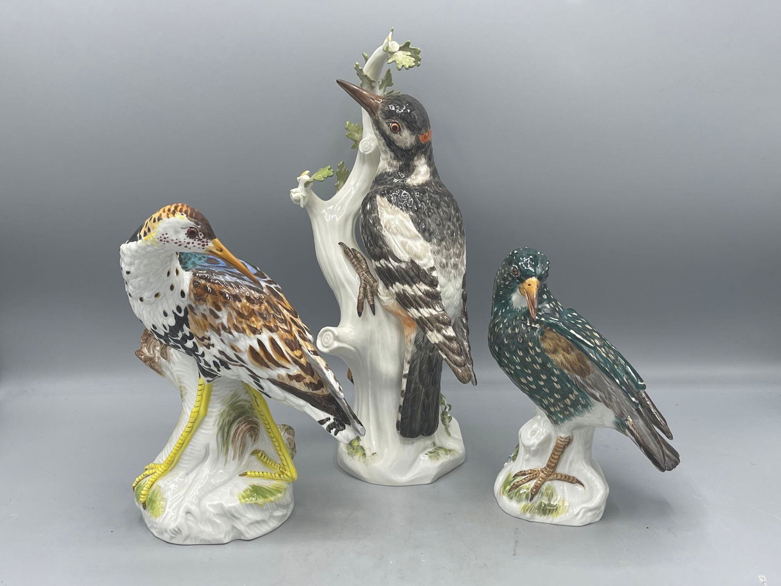Three Meissen Bird Figurines (1 of 14)