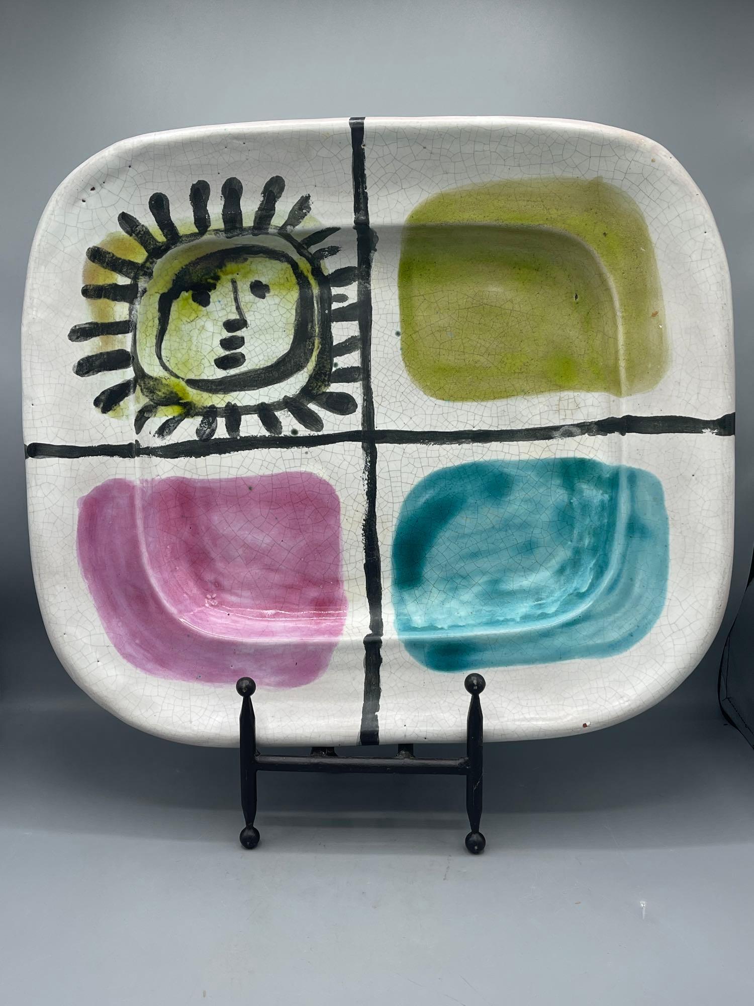 Georges Jouve Painted Plate (1 of 8)