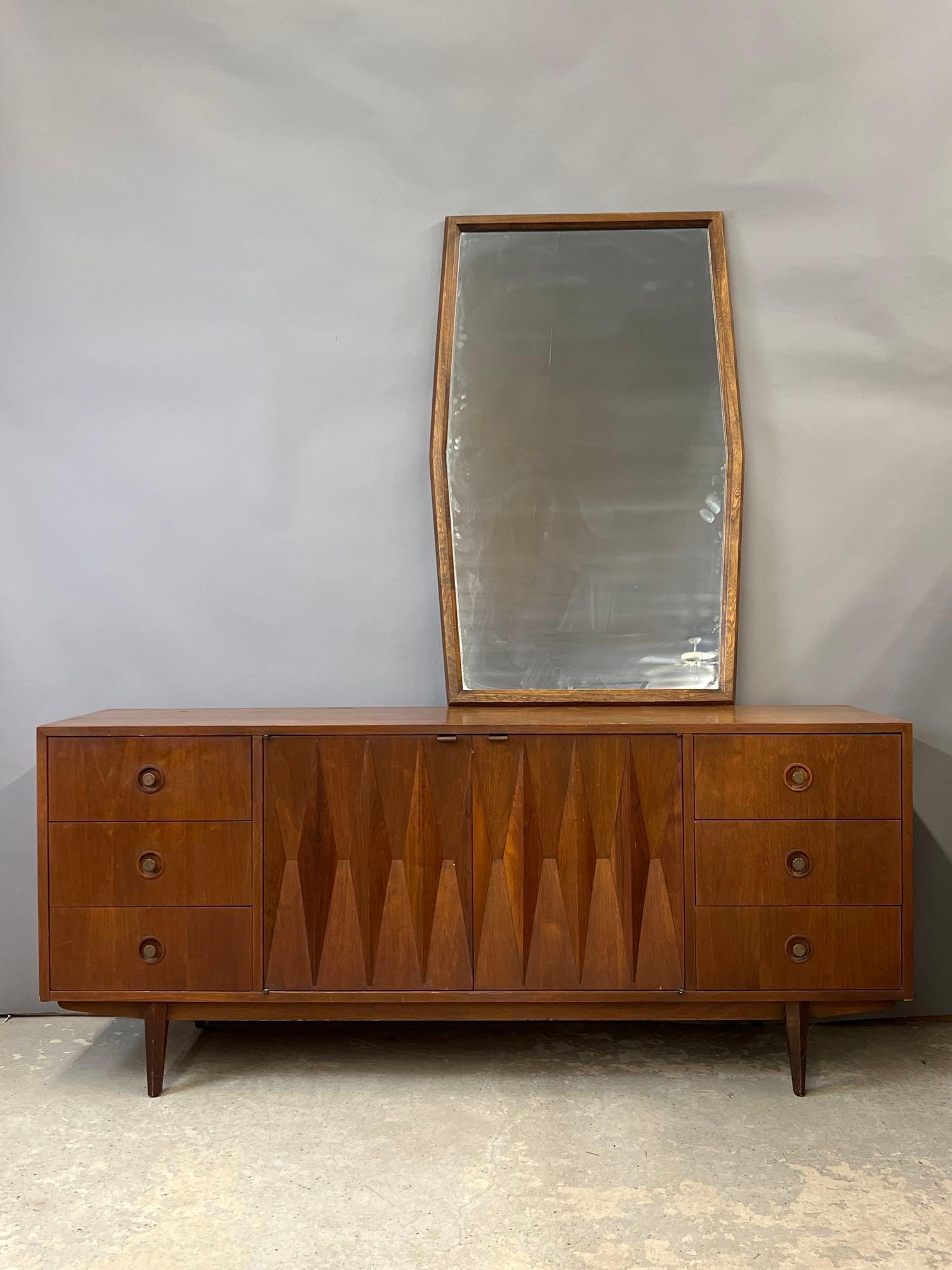 American of Martinsville Bureau and Mirror (1 of 7)