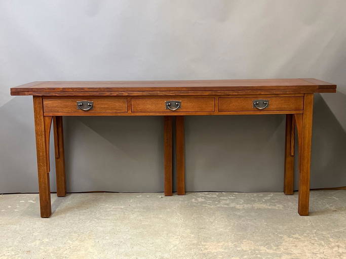 Stickley Oak Fliptop Harvest Table Jul 29, 2022 Briggs Auction