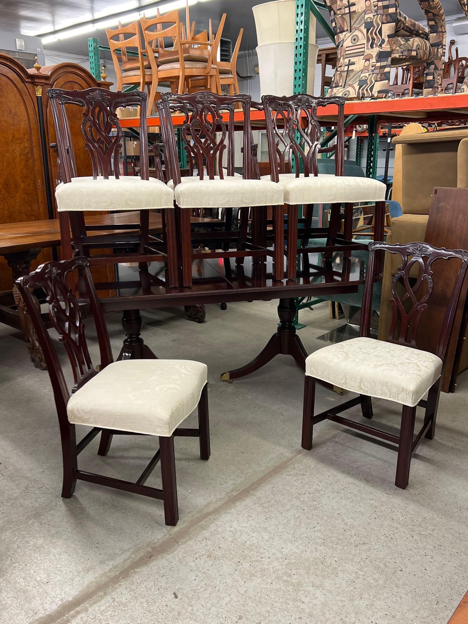 Kindel Mahogany Dining Room Suite (1 of 7)