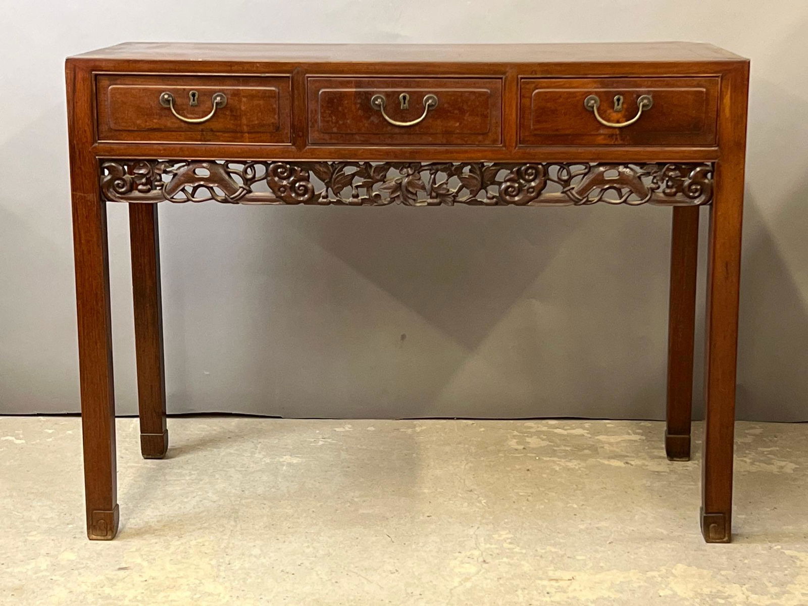 Chinese Export Hardwood Table (1 of 7)