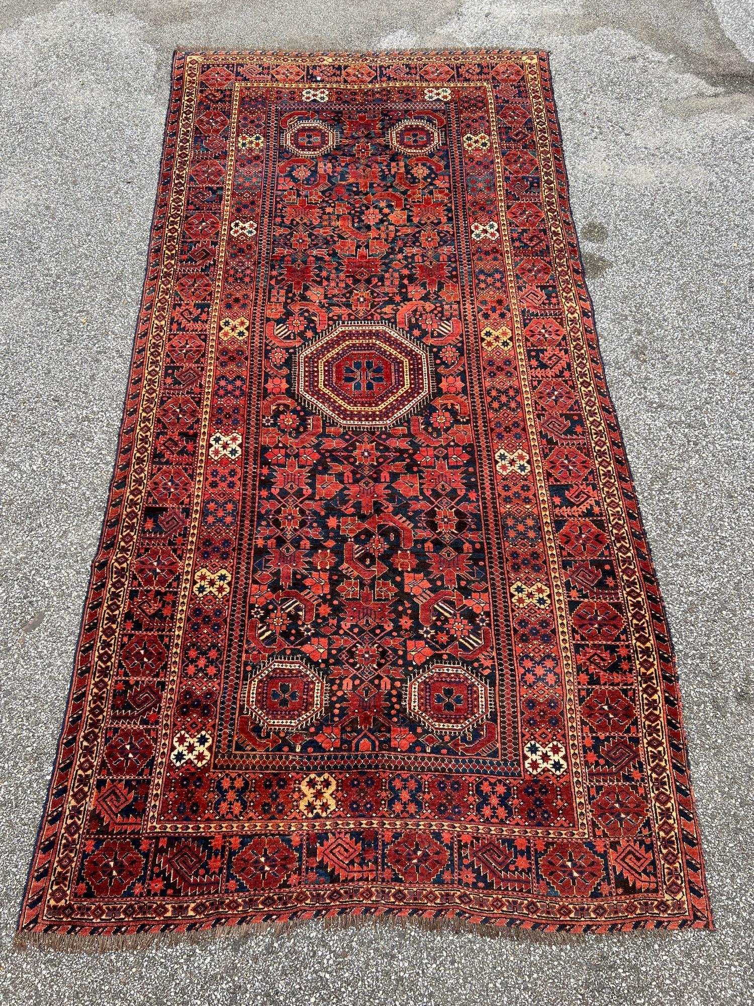 Persian Long Rug, 13ft 6in x 6ft 5in (1 of 5)