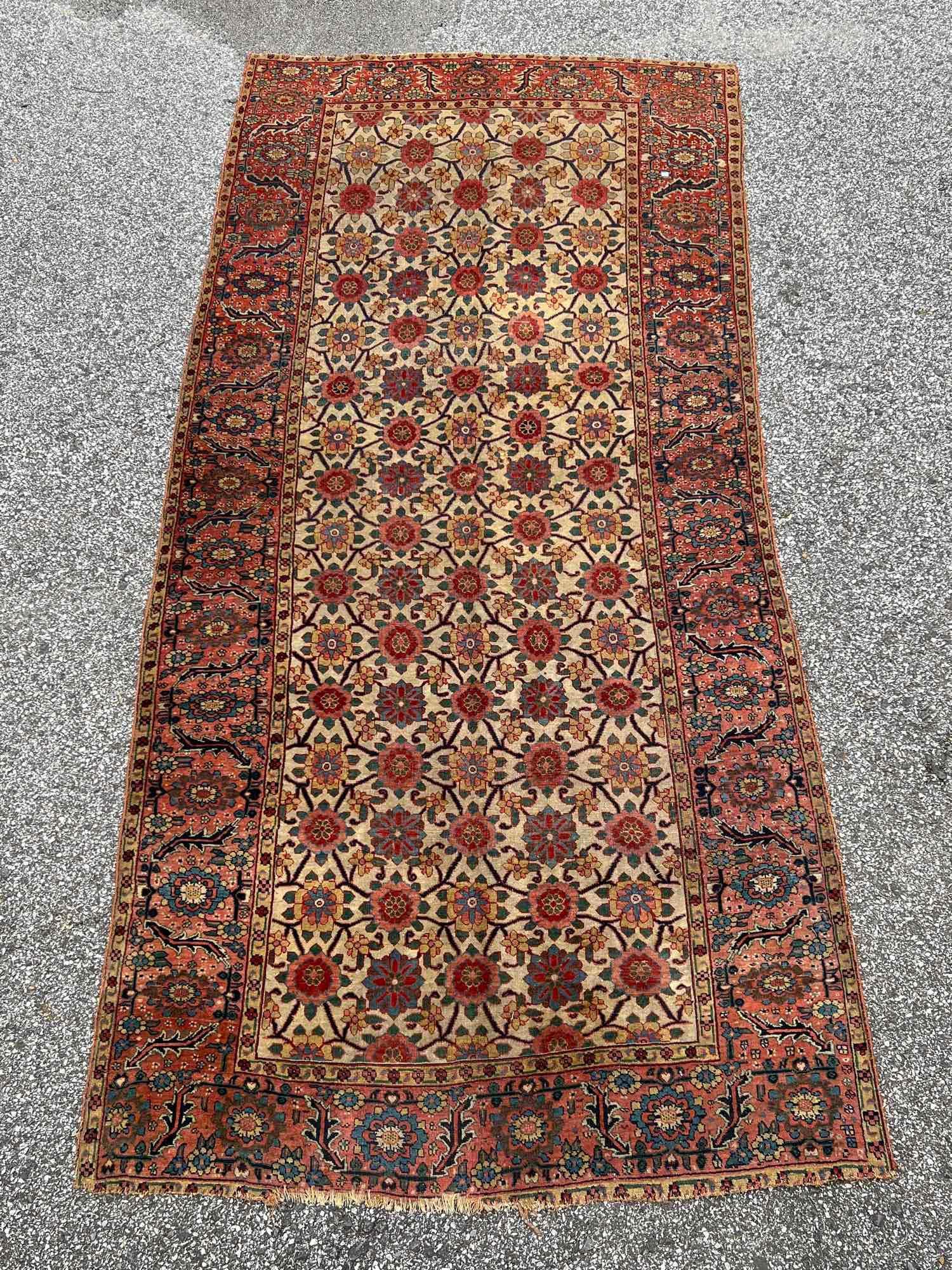 Bijar Area Carpet, 11ft 3in x 5ft 4in (1 of 9)