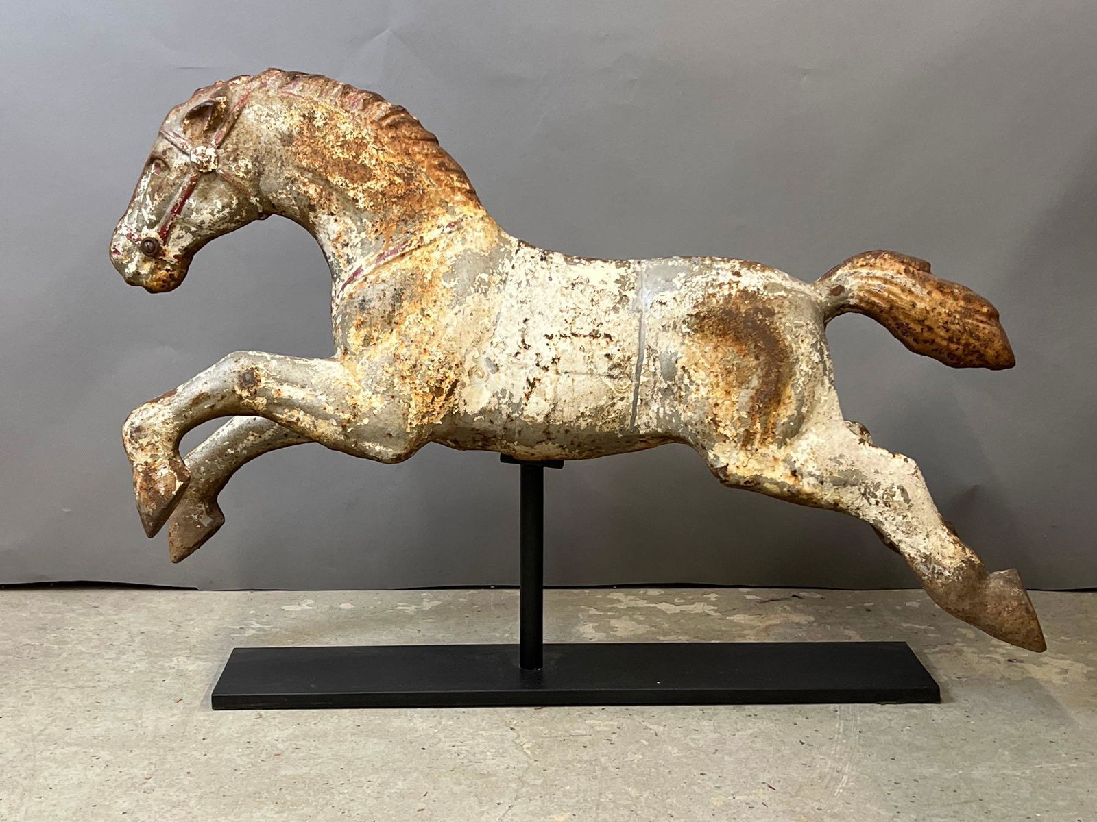 Child's Cast Iron Carousel Horse (1 of 5)