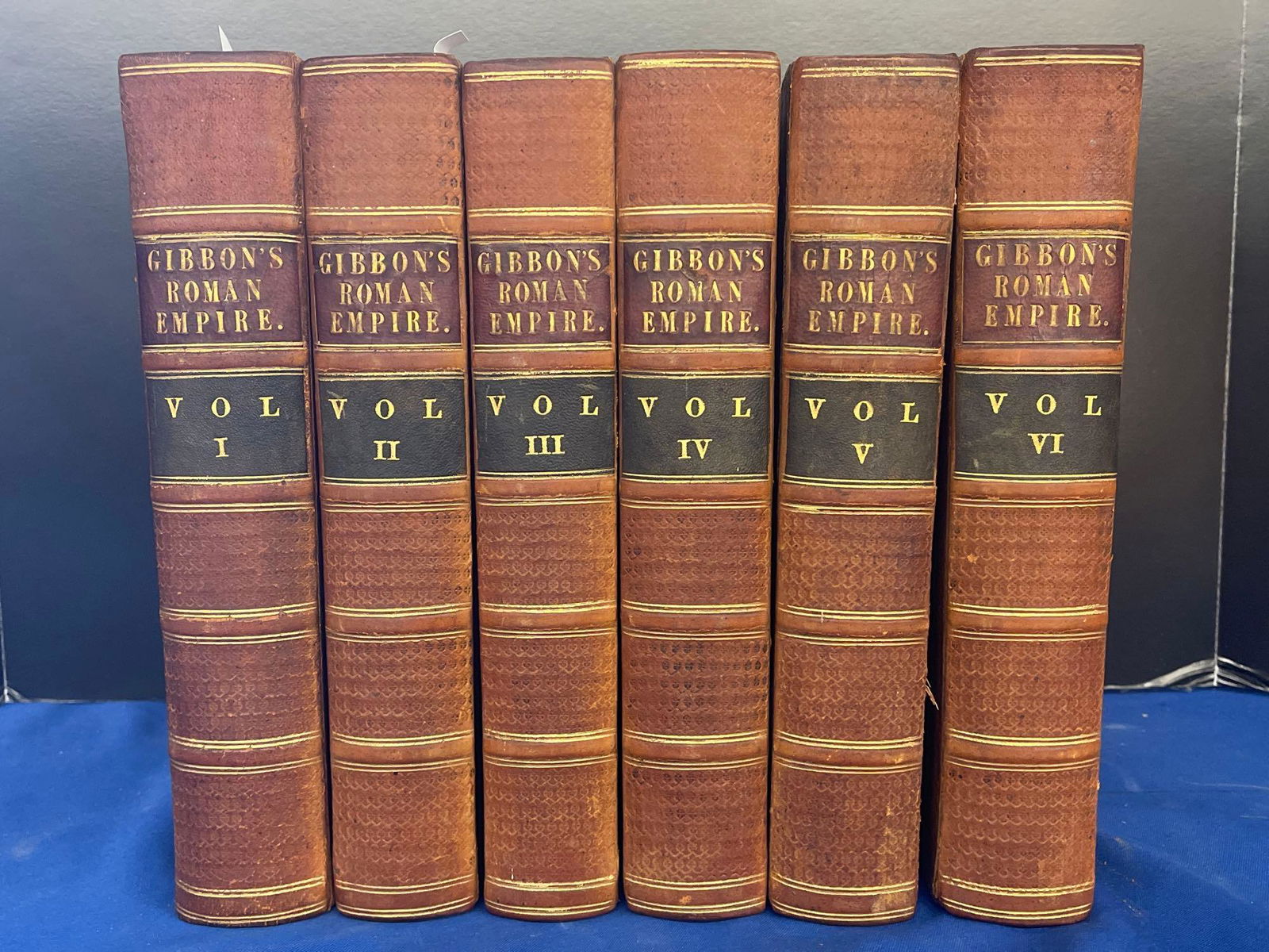 Edward Gibbon. Six Volumes, Roman Empire (1 of 15)