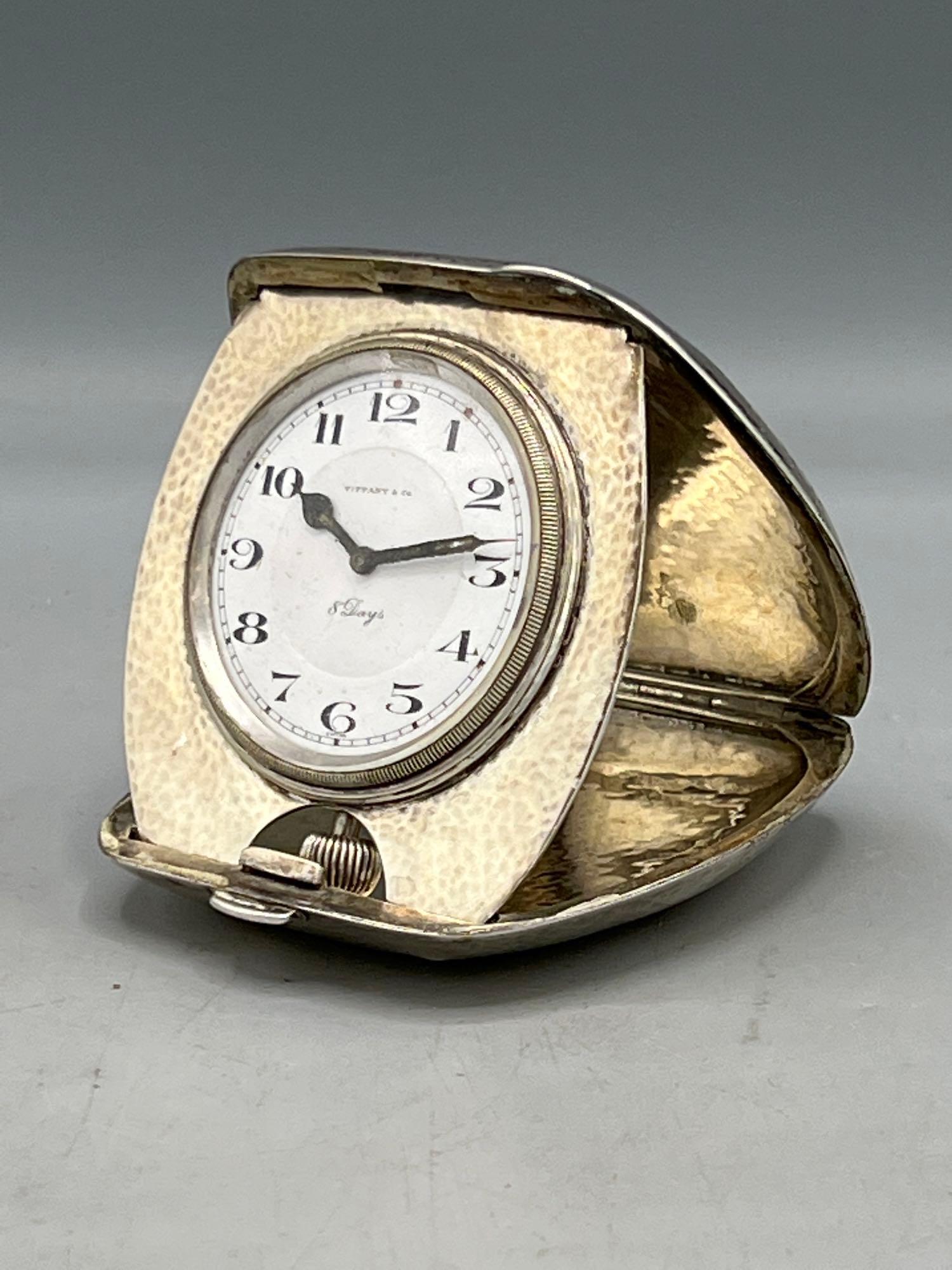 Tiffany & Co. Sterling Silver Travel Clock (1 of 5)