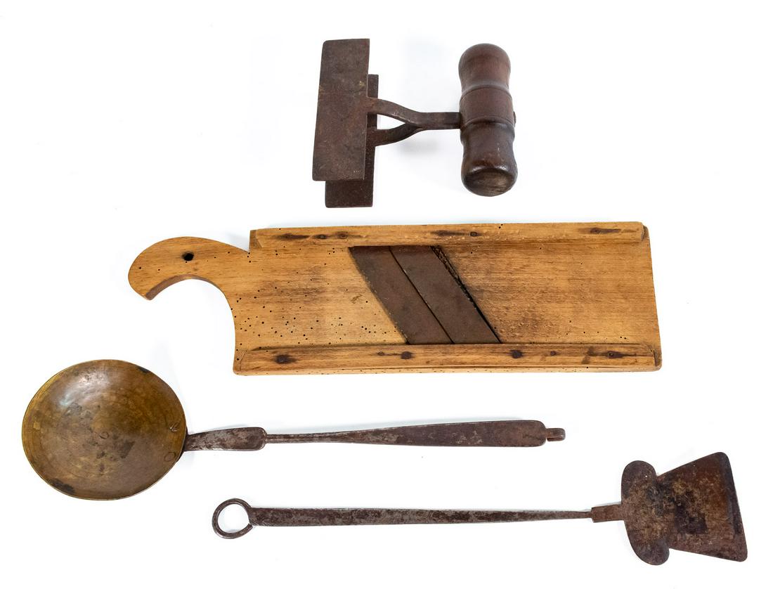 Group of Four Wrought Iron Kitchen Pieces (1 of 1)