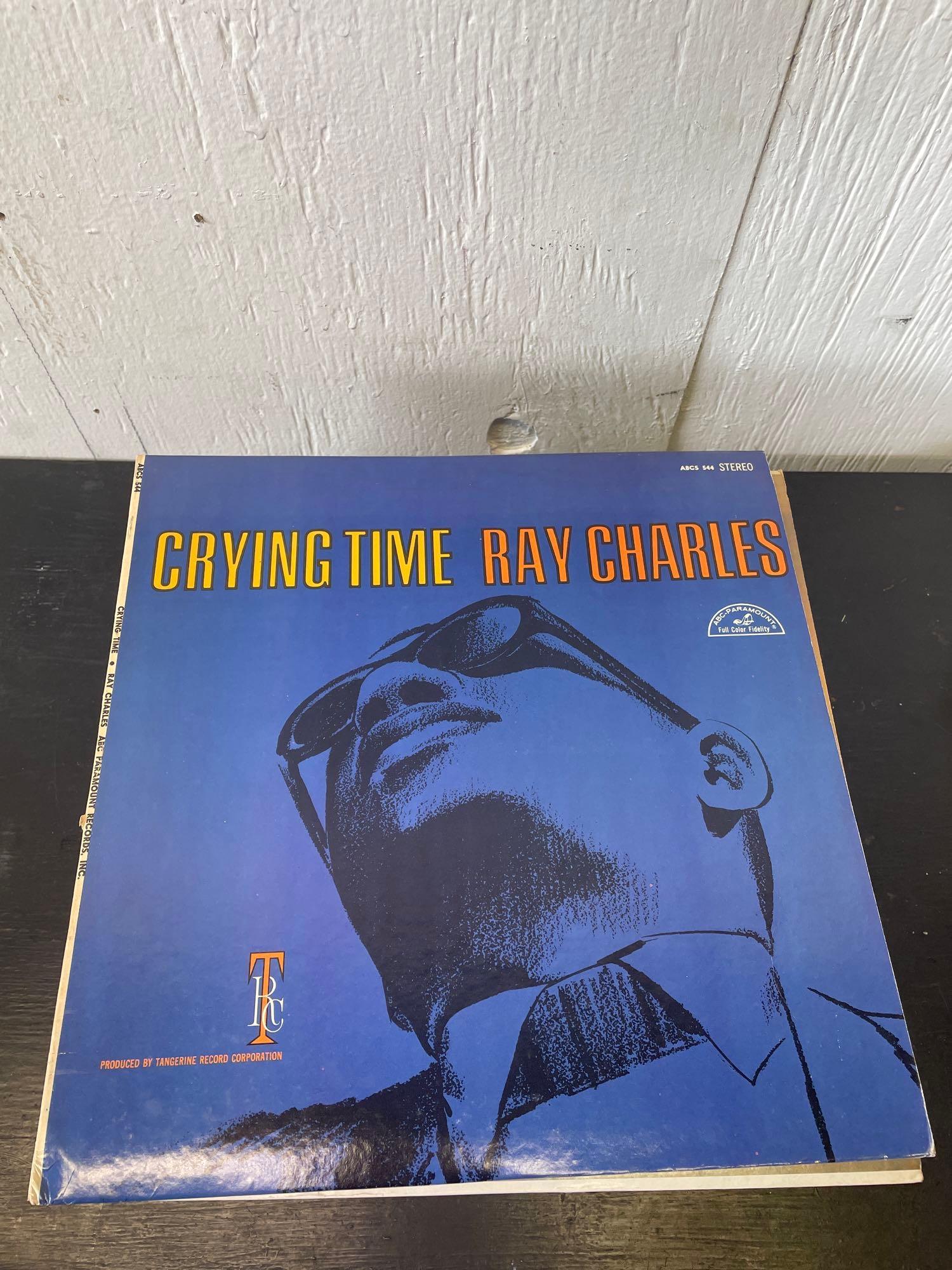 Collection of 37 Records: (P3) This Collection of Records consist of Ray Charles, Glen Campbell, and Sinatra-Basie. Global shipping available on all items. For a shipping quote, call Mail Dock at (717) 274-6600.