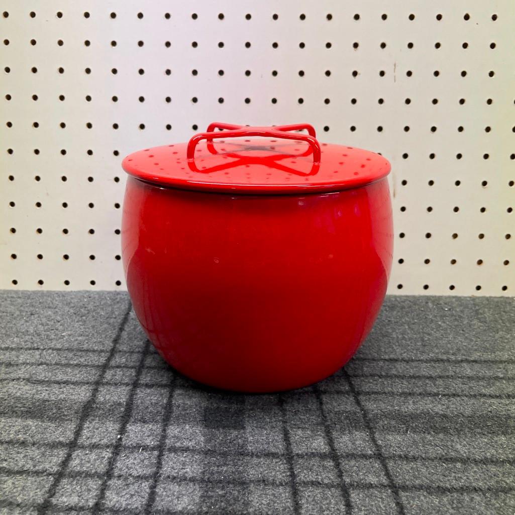 Rare Dansk JHQ Kobenstyle Enamel Cookie Jar (1 of 12)