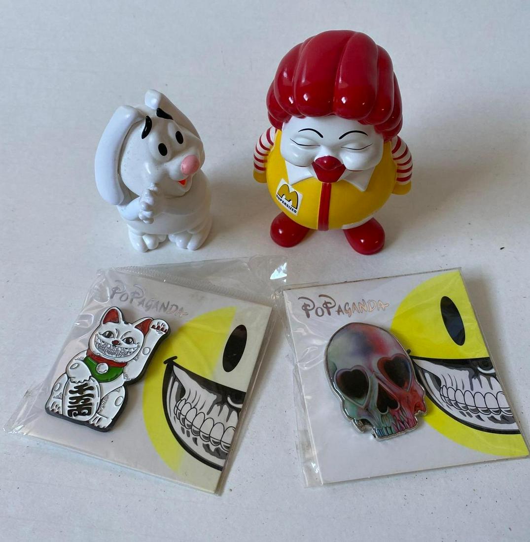 Ron English Figurines and Enamel Pins (1 of 6)