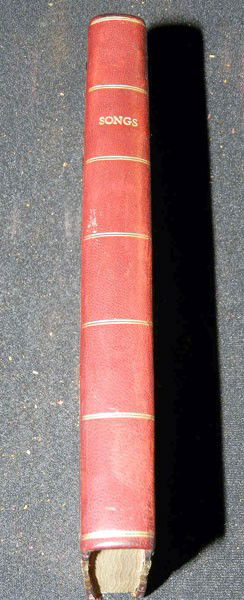 T. Thompson, J. Shield, W. Midford, et al.: A Collection of Songs, Comic, Satirical, and Descriptive, chiefly in the Newcastle Dialect. Published: 1827, John Marshall, Newcastle Upon Tyne. Leather bound.