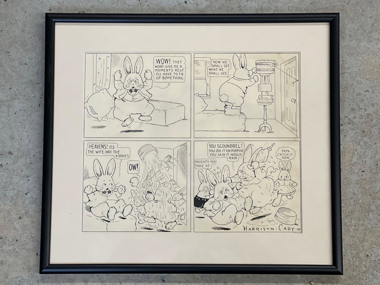 Harrison Cady Peter Rabbit Comic Strip (1 of 6)