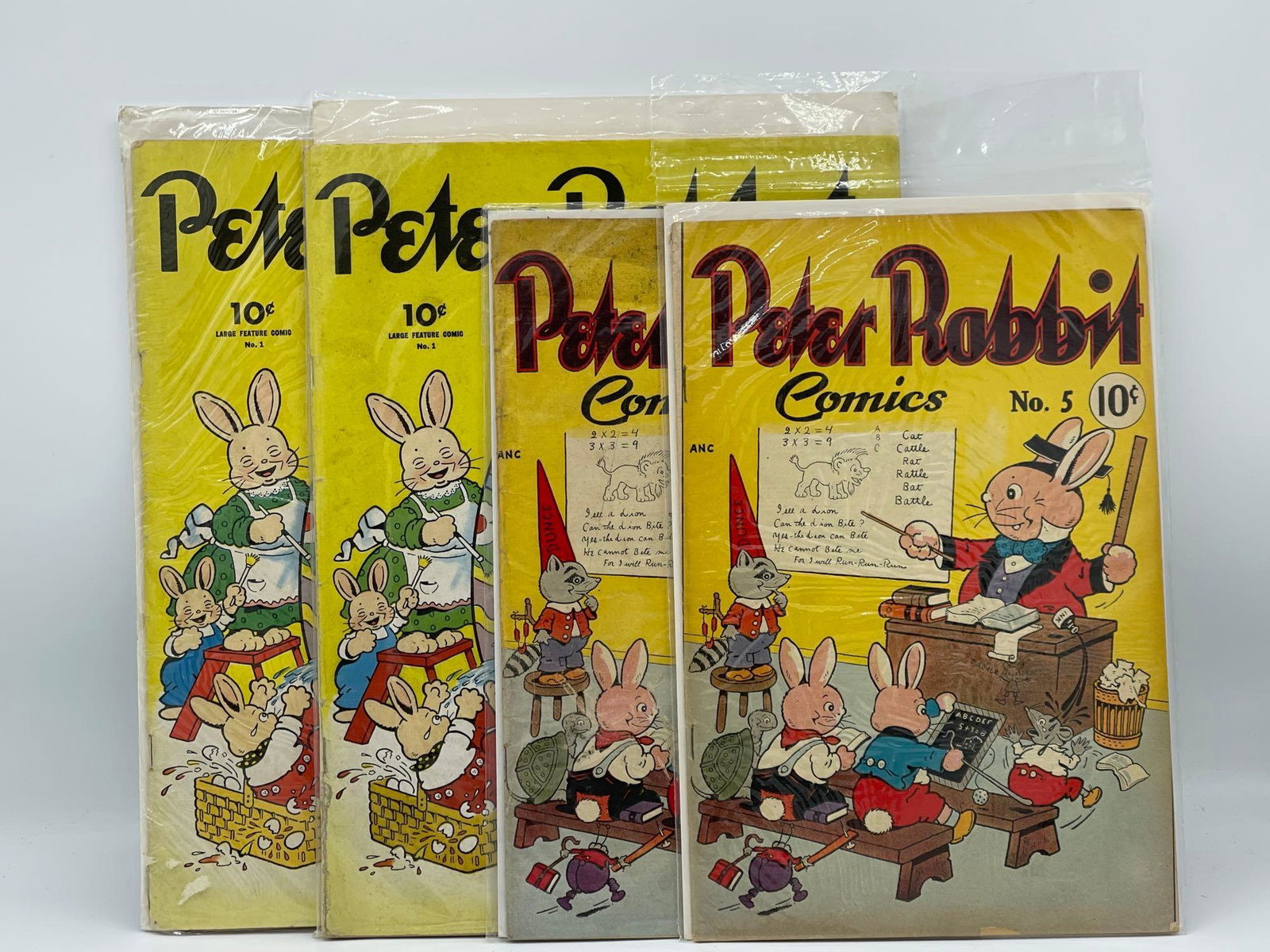 Four Harrison Cady Peter Rabbit Comics (1 of 5)