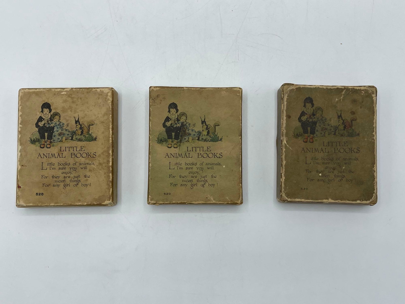 Three Thornton Burgess Little Animal Book Sets (1 of 4)