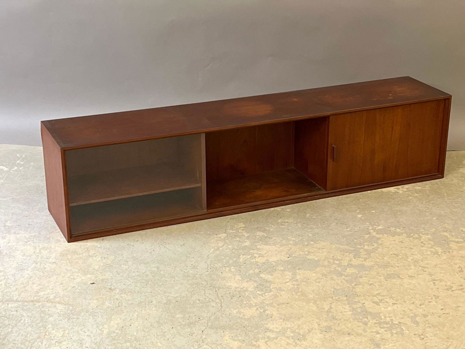 Danish Teak Wall Cabinet (1 of 6)